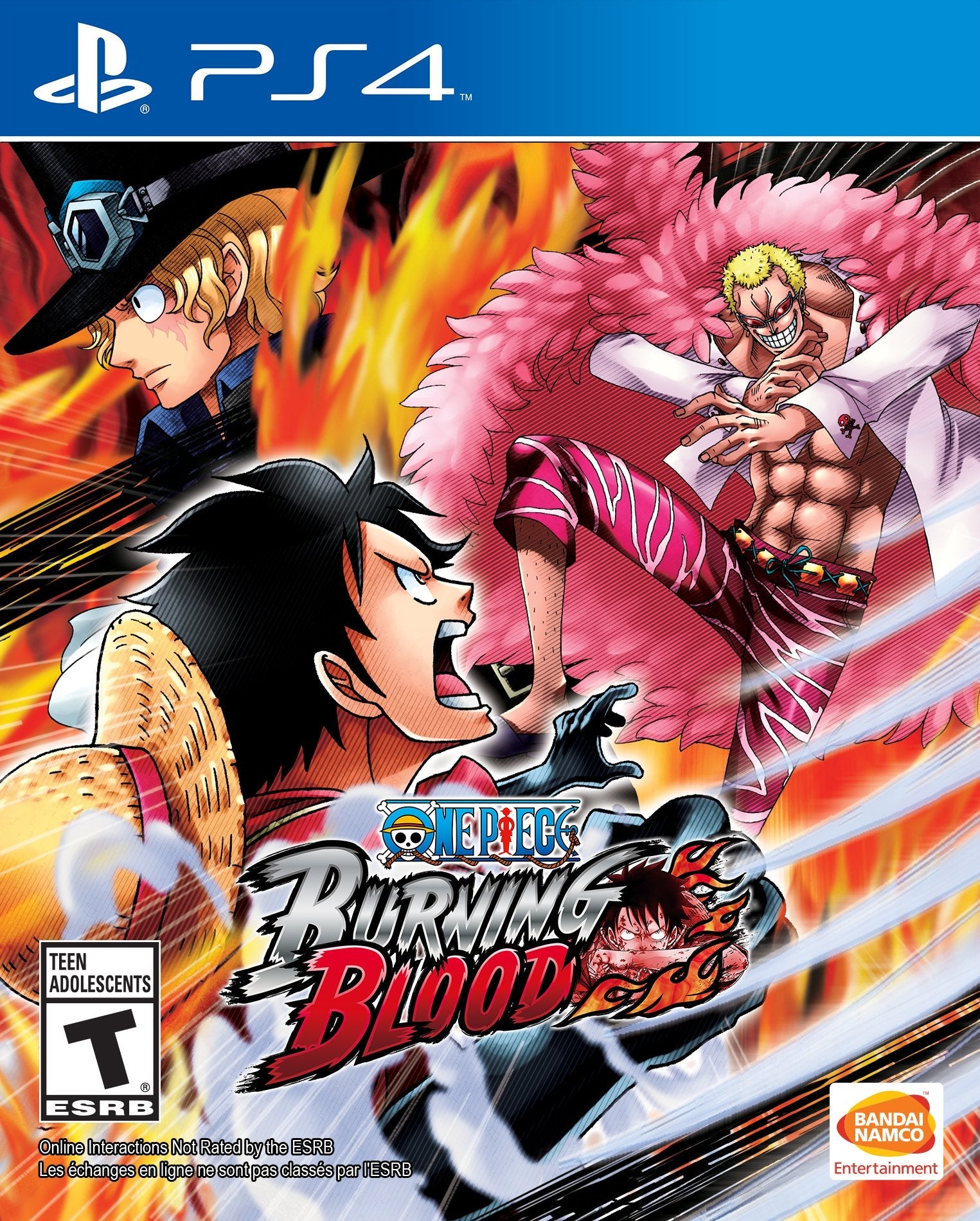One Piece Burning Blood PS4 PlayStation 4 - Like New