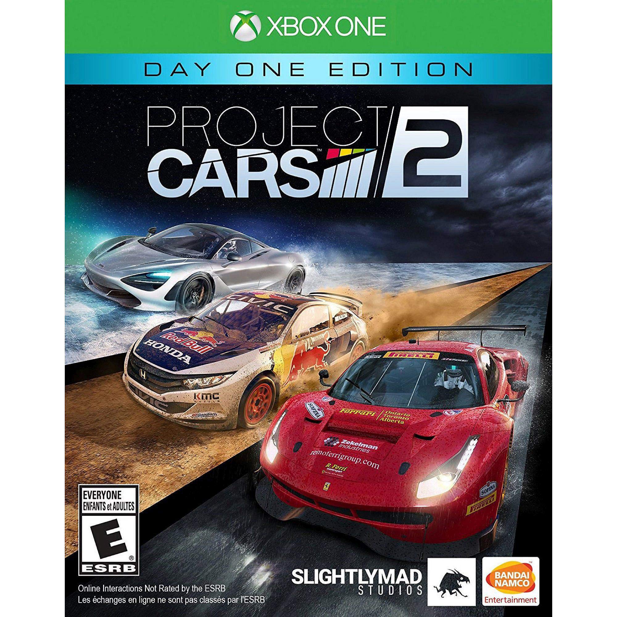 Project Cars 2 Day One Edition Xbox One AD Complete CIB - Very Good