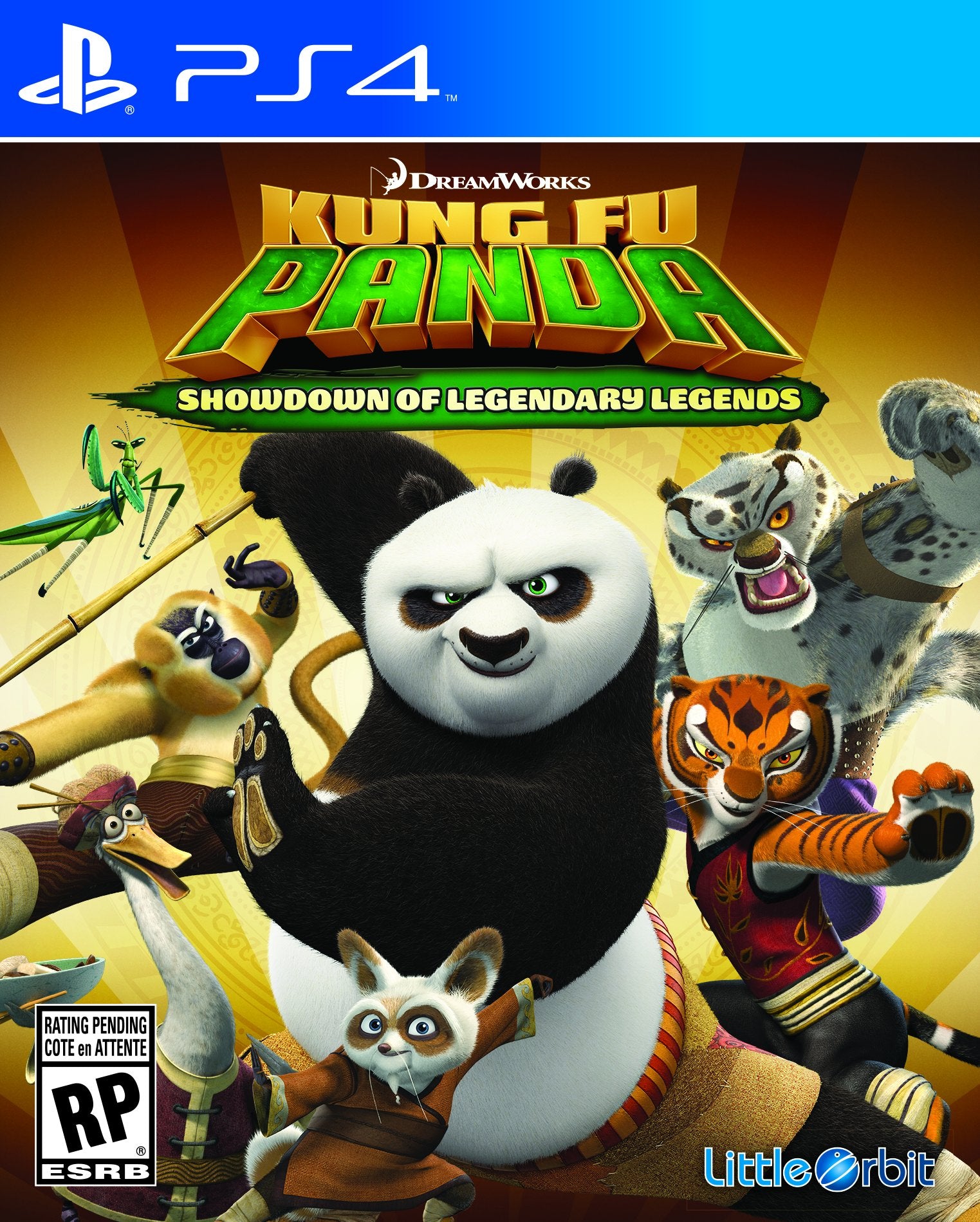 Kung Fu Panda Showdown of Legendary Legends PS4 PlayStation 4 - Like New