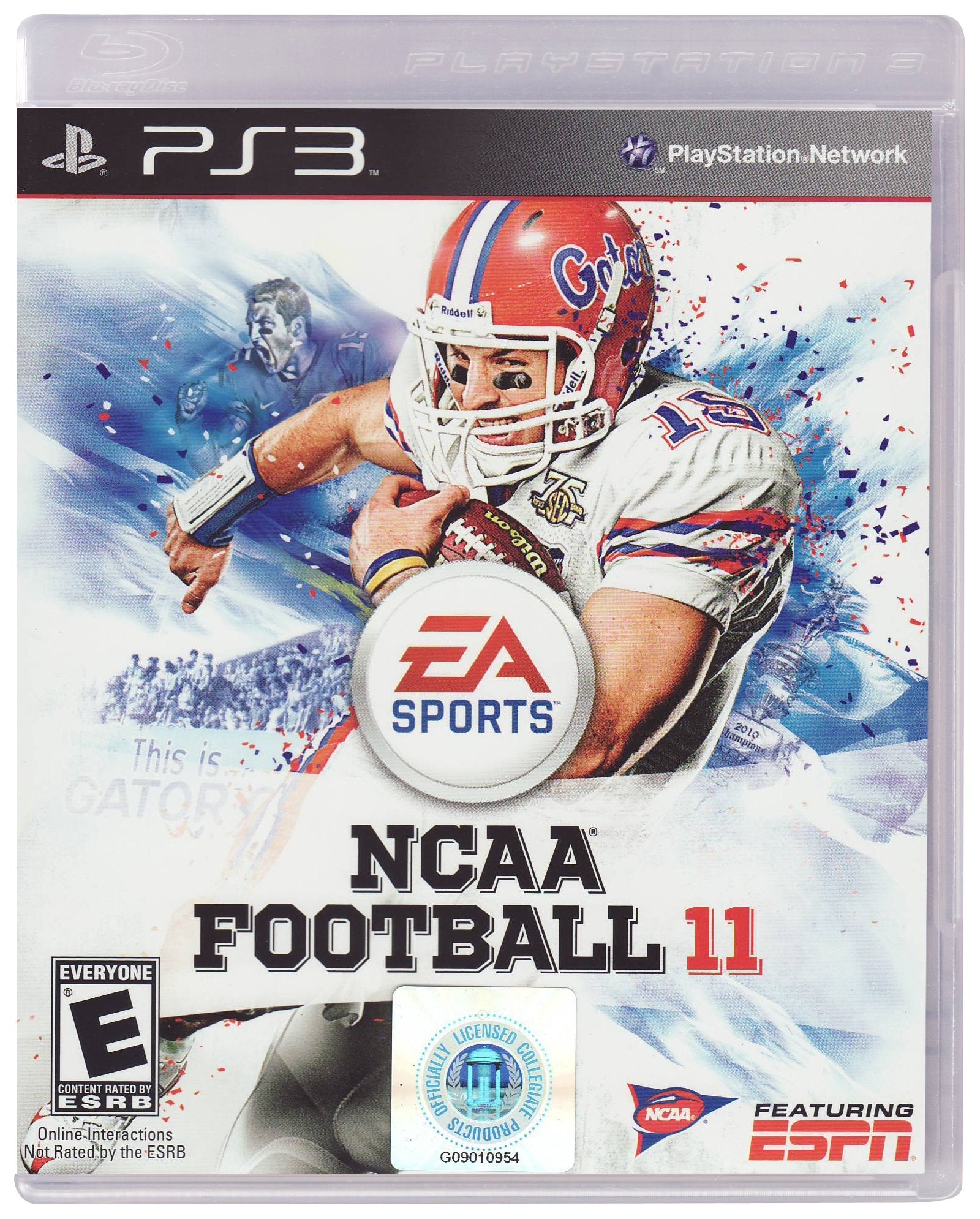 NCAA Football 11 PS3 Playstation 3 AD Complete CIB - Very Good