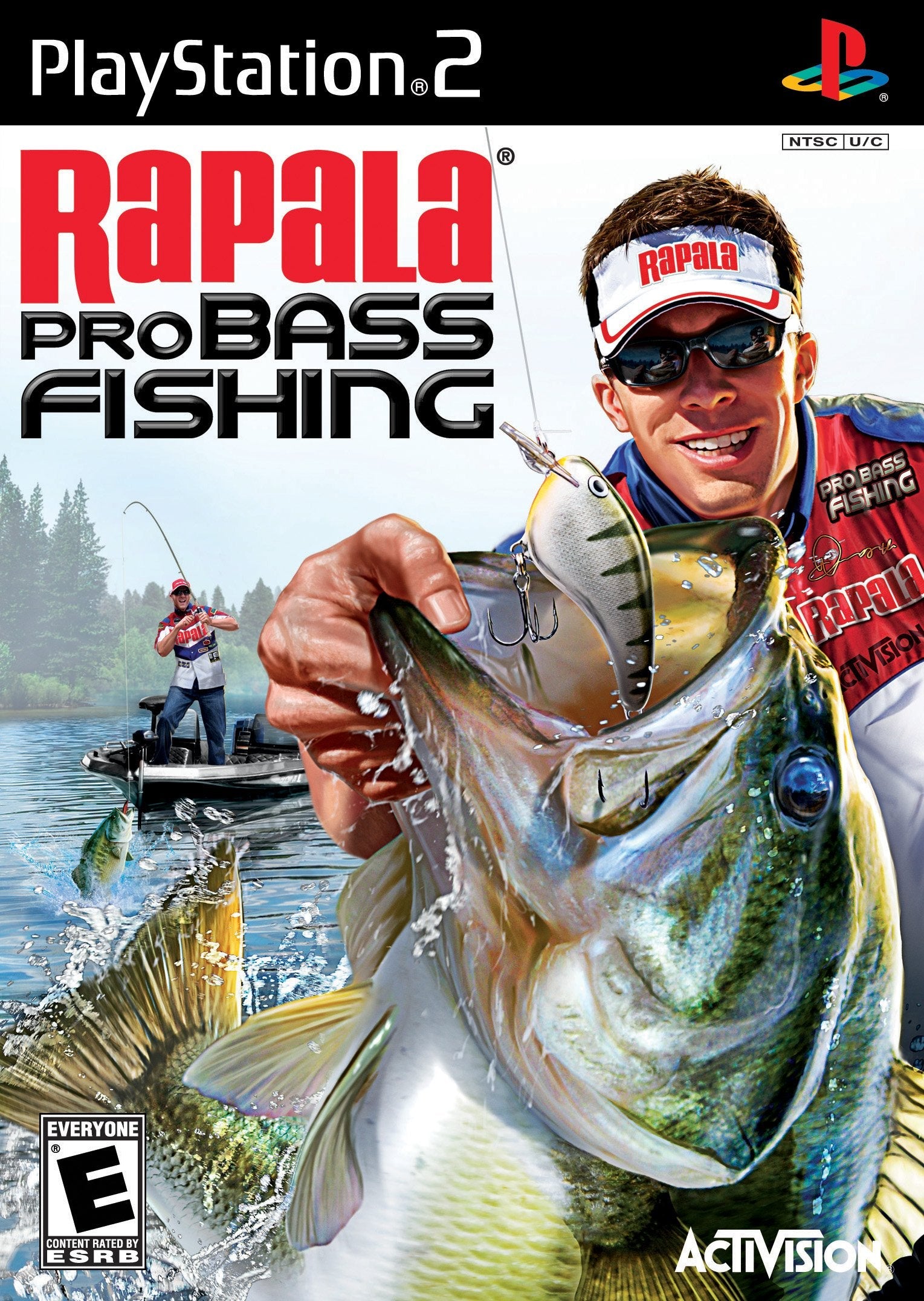 Rapala Pro Bass Fishing PS2 PlayStation 2 - Like New