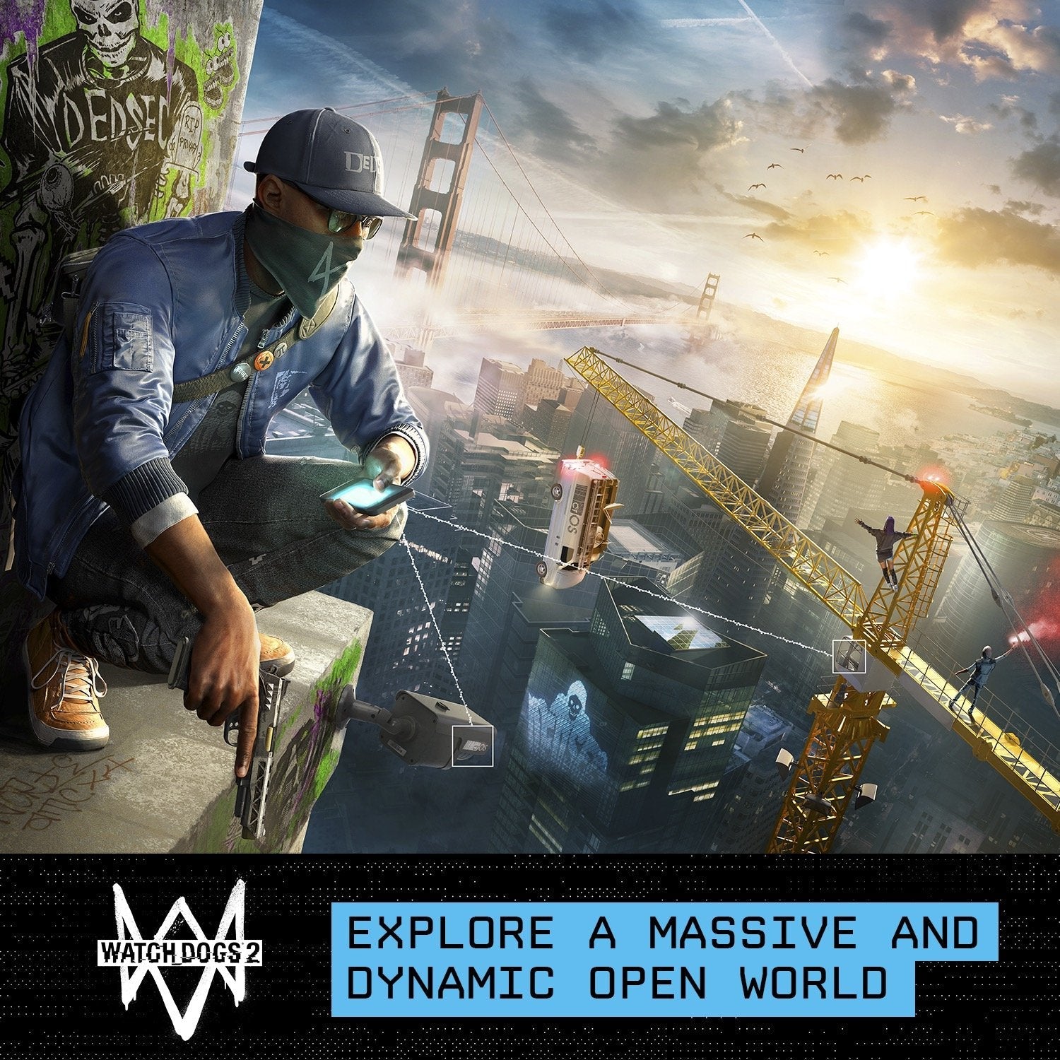 Watch Dogs 2 Gold Edition PS4 PlayStation 4 - Like New