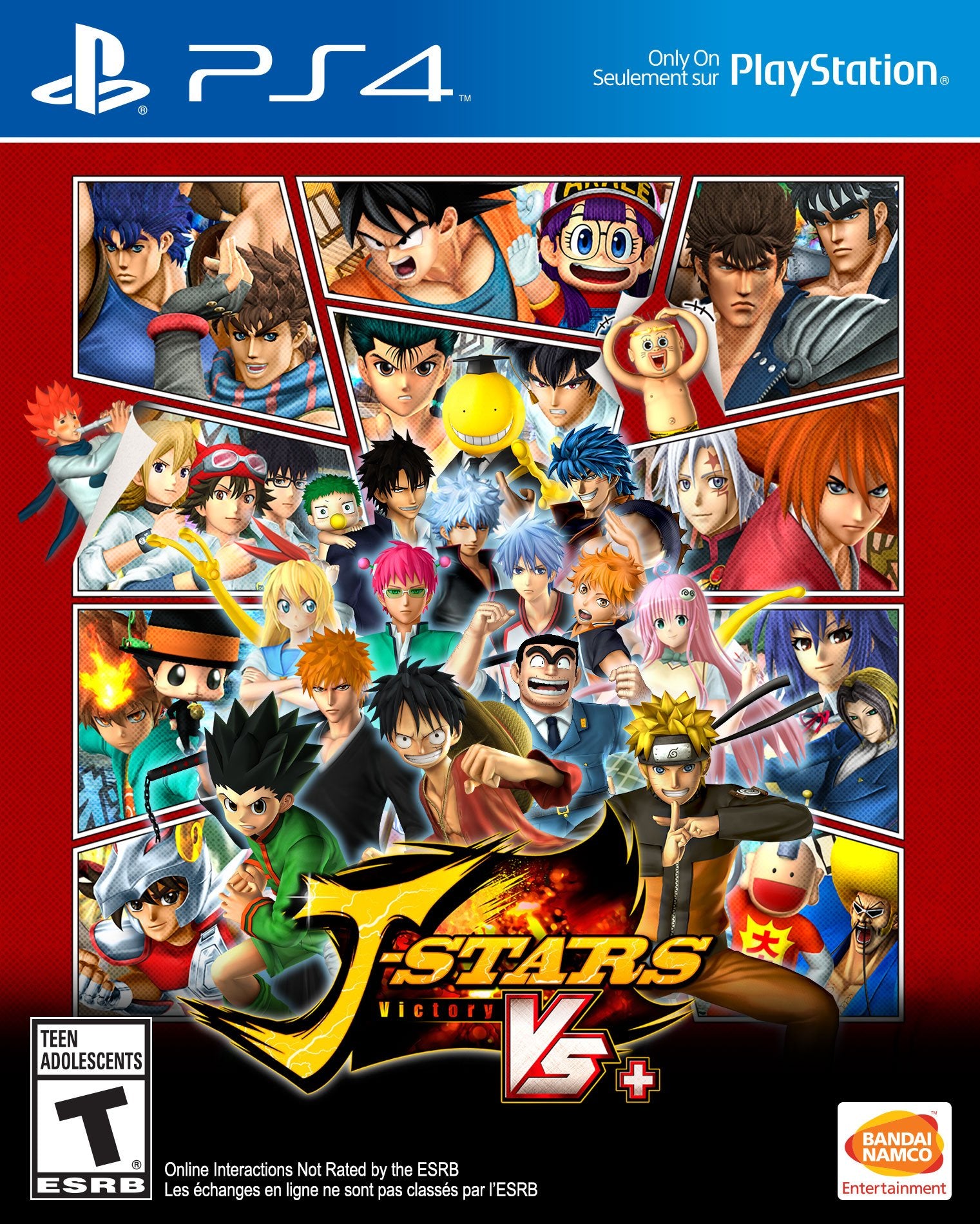 J-Stars Victory Vs+ PS4 PlayStation 4 - Like New