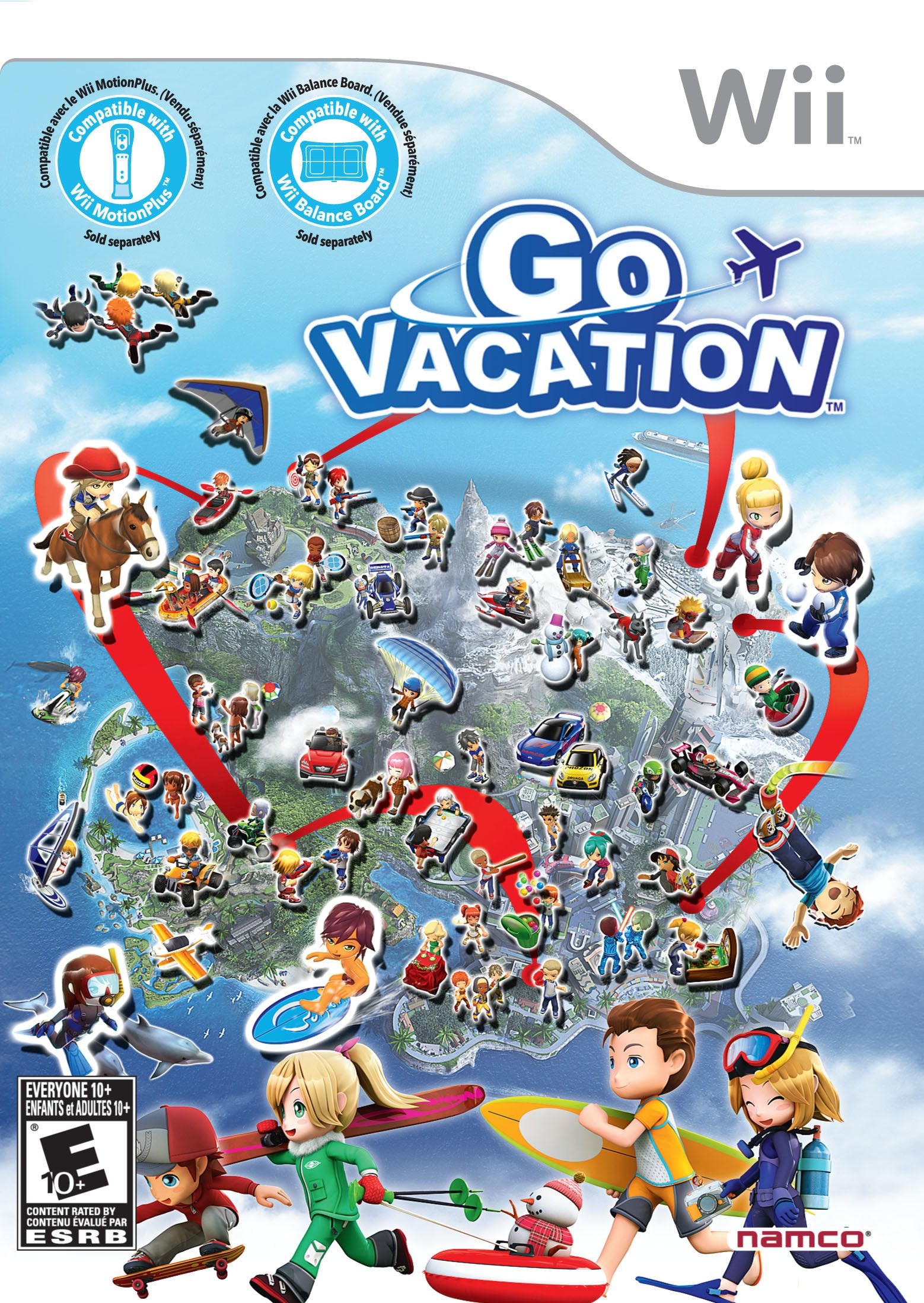 Go Vacation Nintendo Wii - Like New