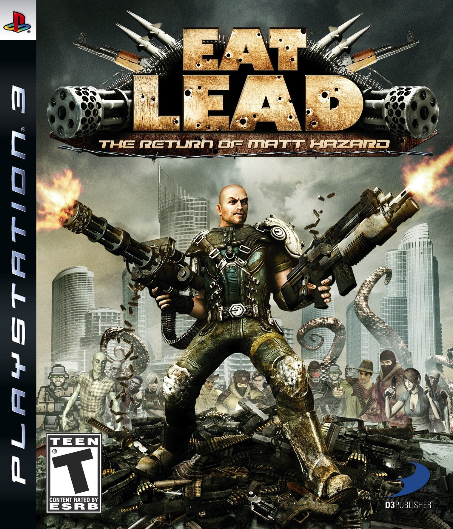 Eat Lead The Return of Matt Hazard PS3 PlayStation 3 AD Complete CIB - Very Good