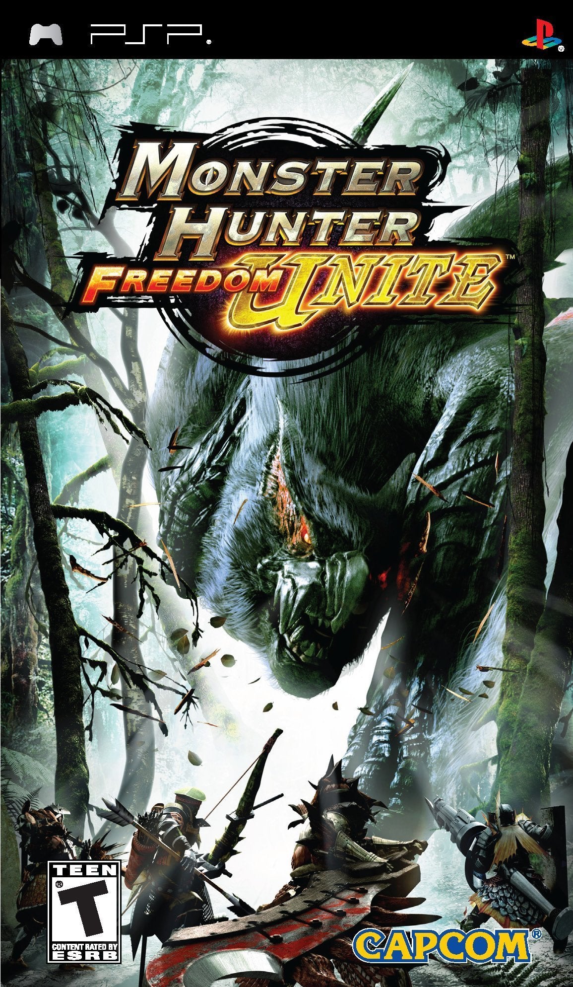Monster Hunter Freedom Unite Sony PSP Complete - Excellent
