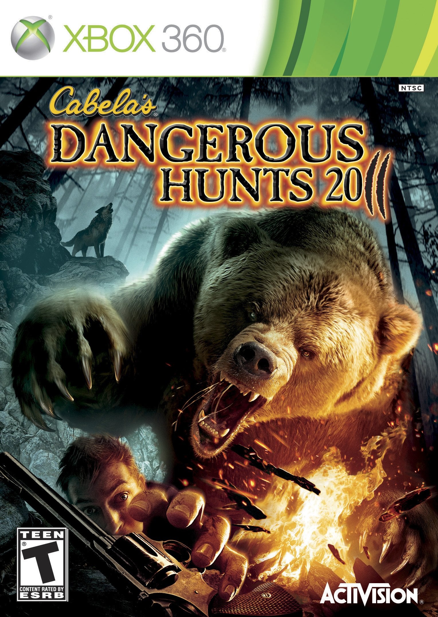 Cabela's Dangerous Hunts 2011 Xbox 360 WD CIB - Very Good