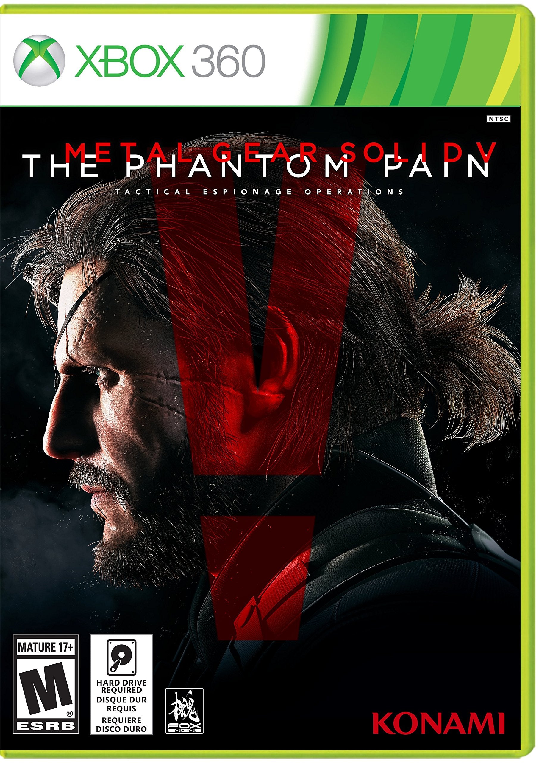 Metal Gear Solid V The Phantom Pain Day One Edition Xbox 360 CIB - Excellent