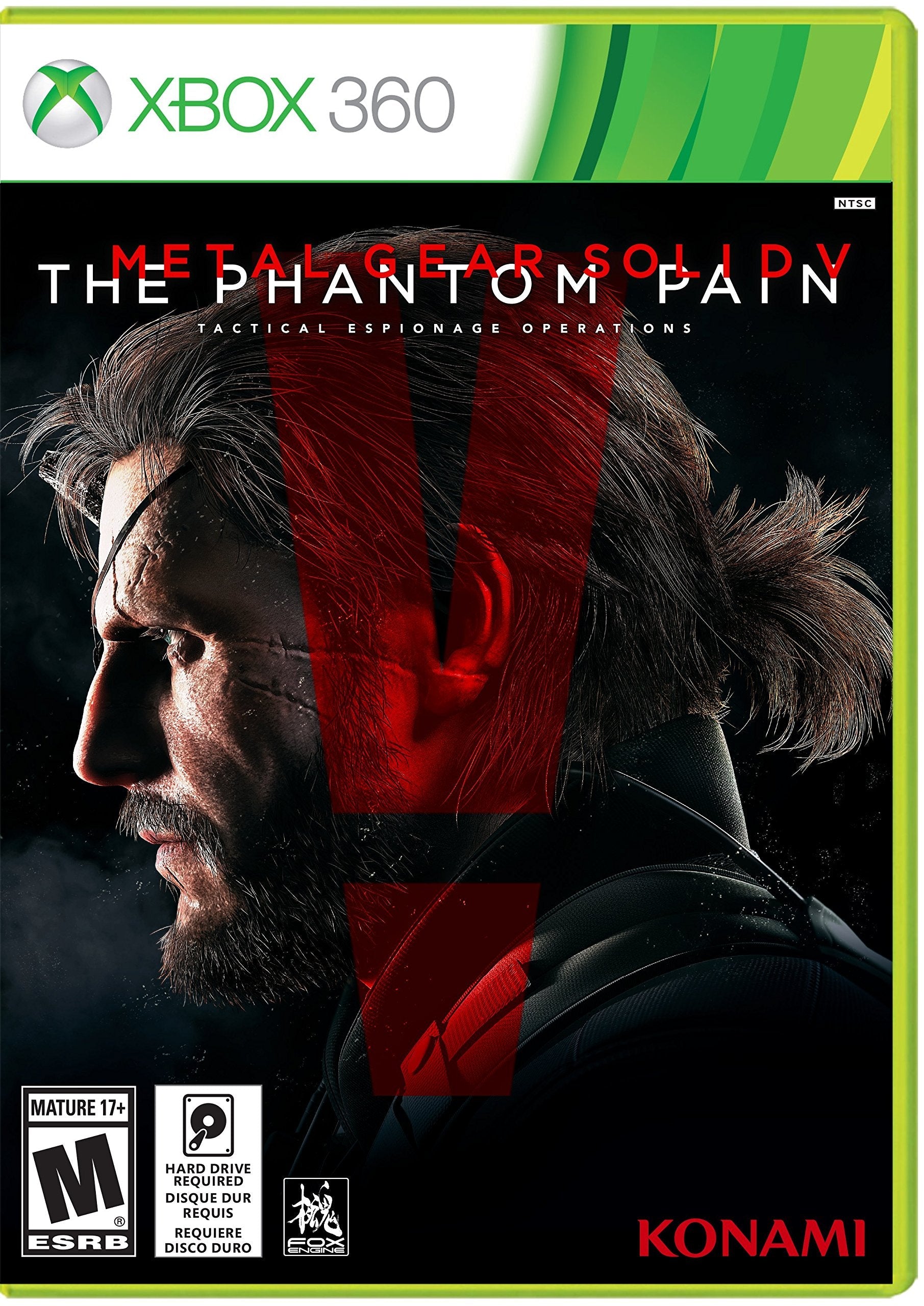 Metal Gear Solid V The Phantom Pain Day One Edition Xbox 360 AD - Very Good