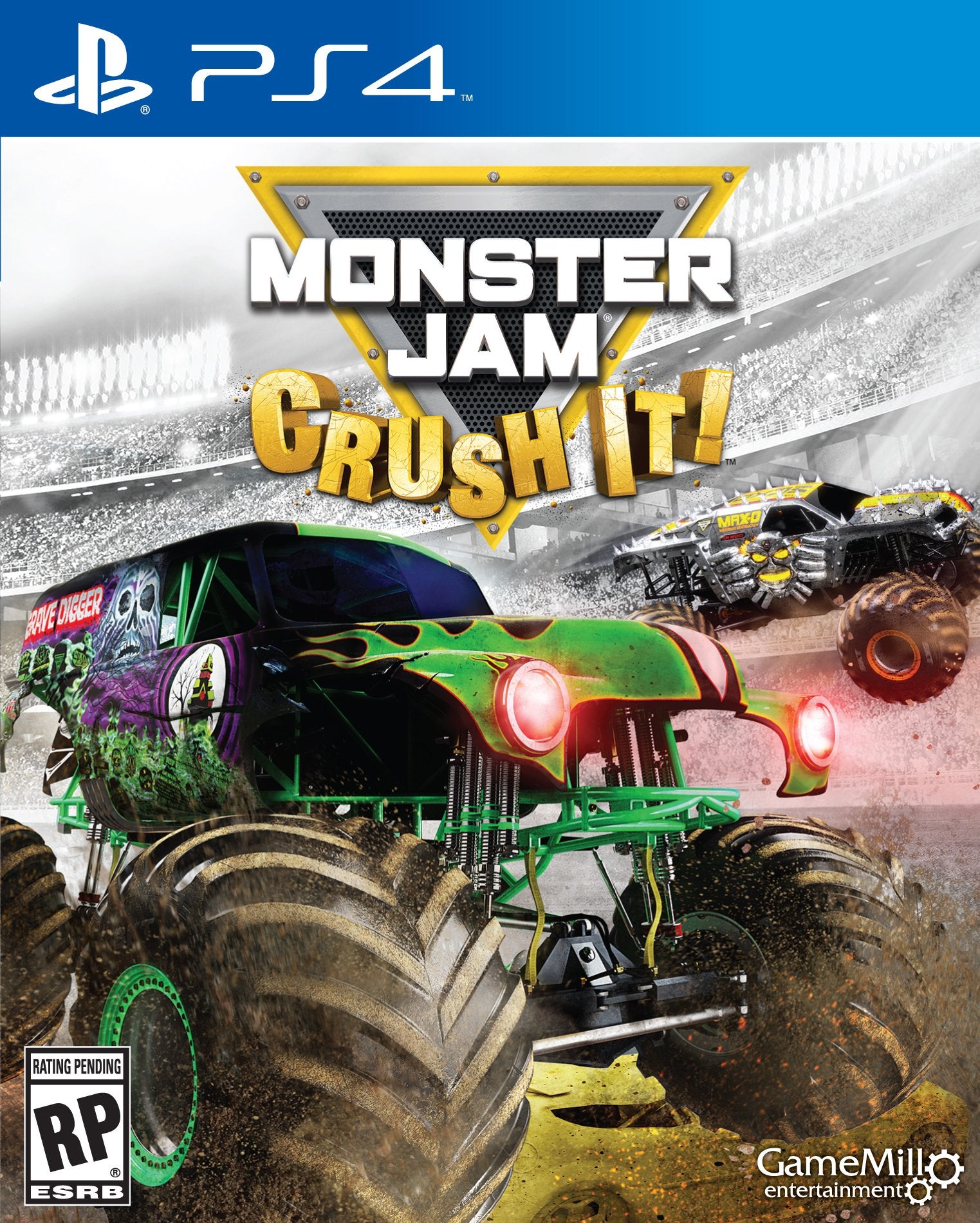 Monster Jam Crush It PS4 PlayStation 4 - Like New
