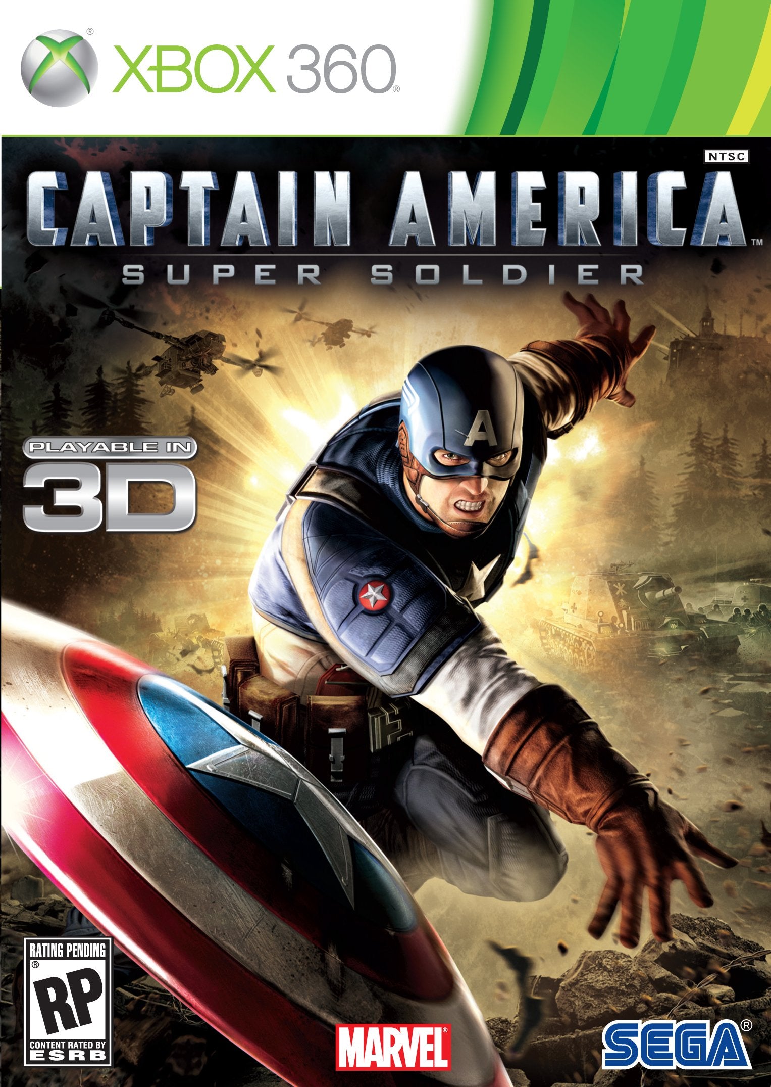 Captain America Super Soldier Xbox 360 Complete - Excellent