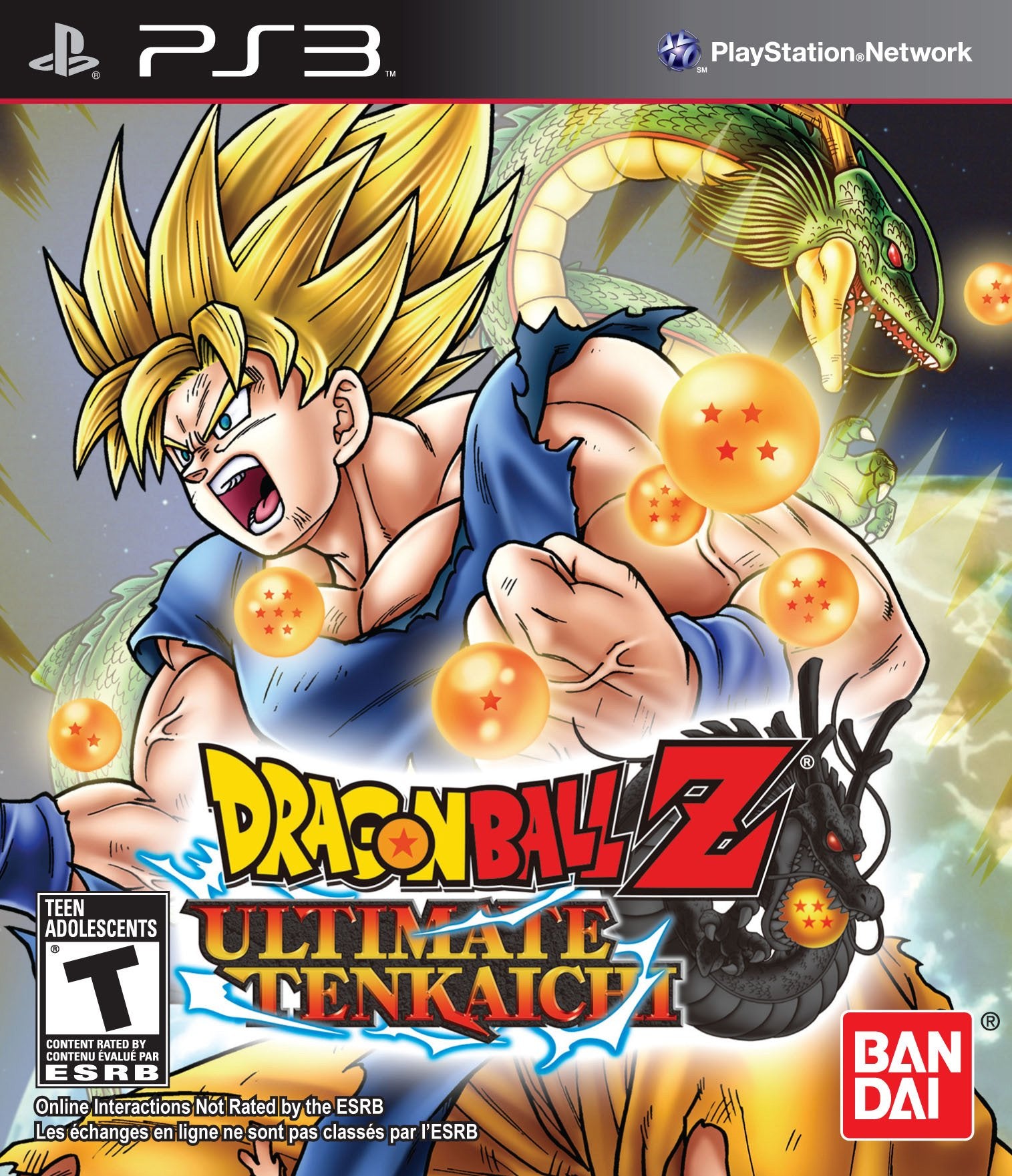 Dragon Ball Z Ultimate Tenkaichi PS3 PlayStation 3 - Like New