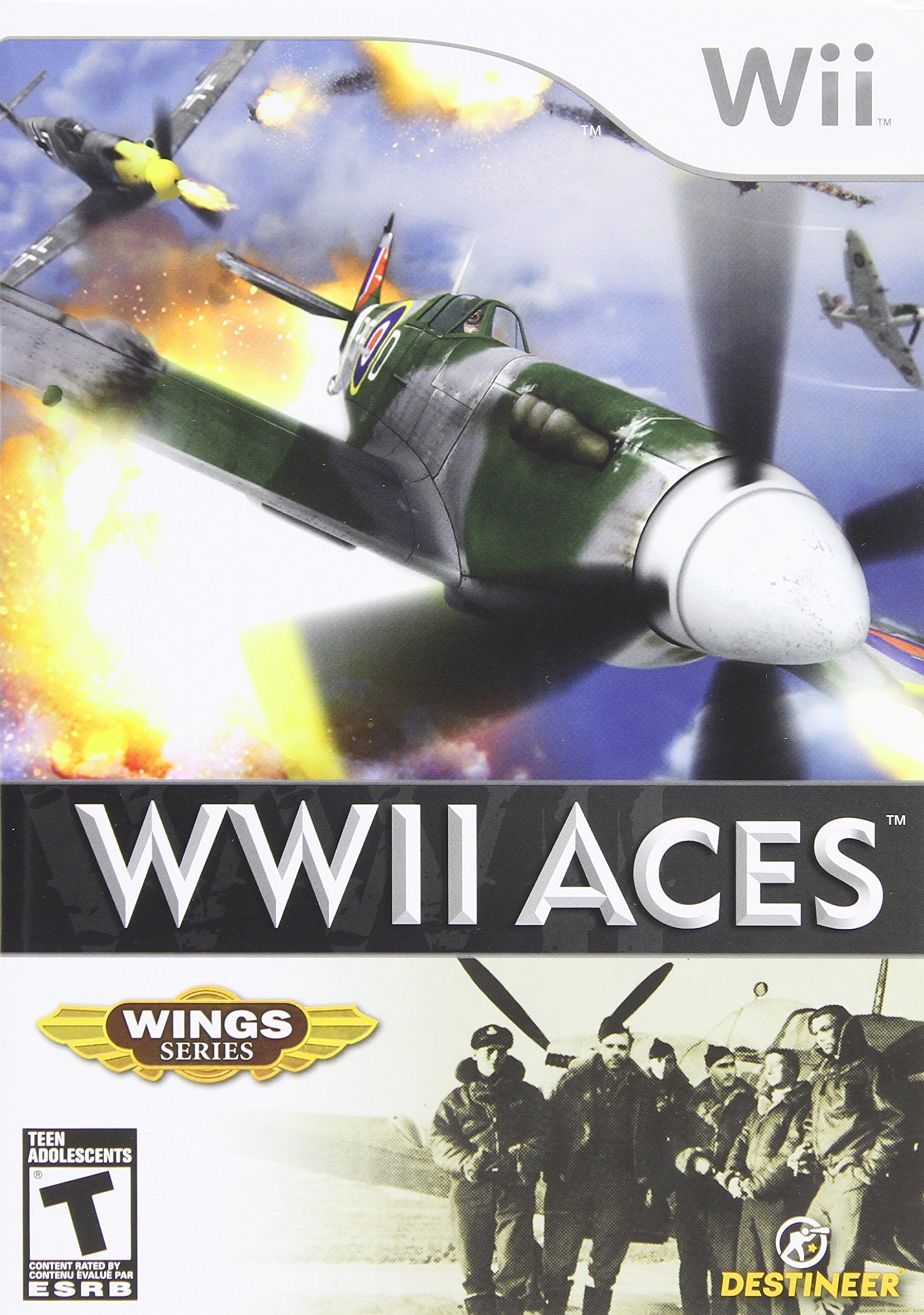 WWII Aces Nintendo Wii - Like New