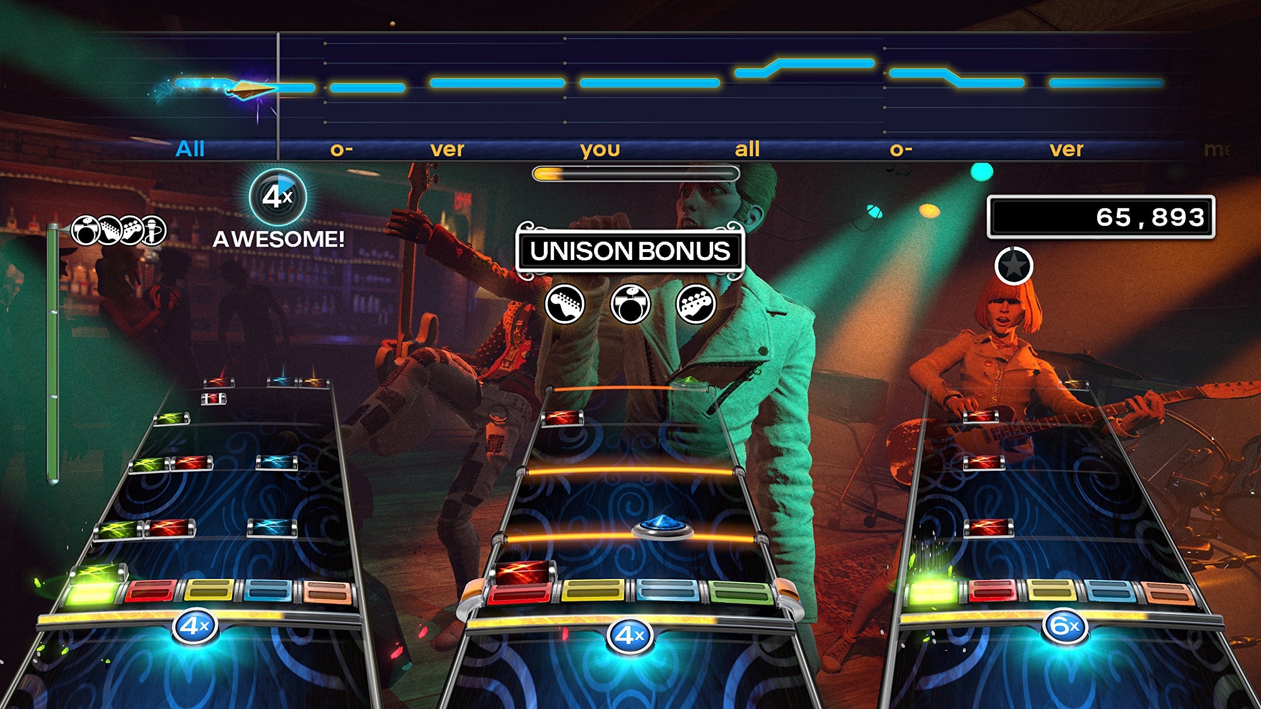 Rock Band 4 PS4 PlayStation 4 - Like New