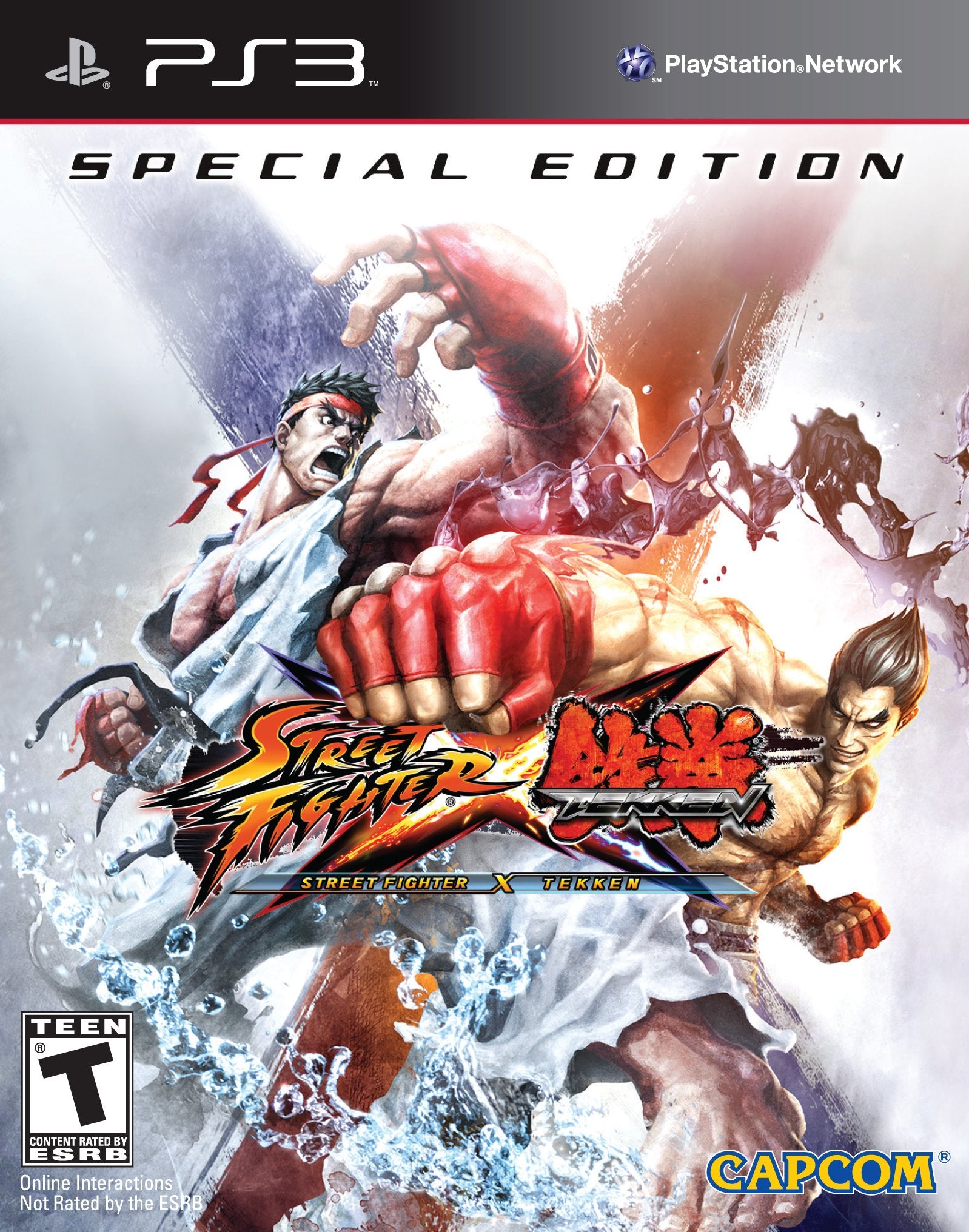 Street Fighter X Tekken Special Edition PS3 PlayStation 3 - Like New