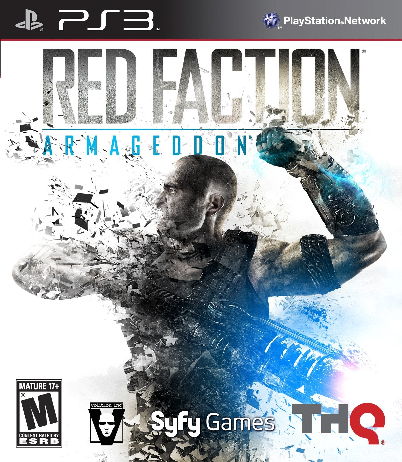 Red Faction Armageddon PS3 PlayStation 3 AD Complete CIB - Very Good