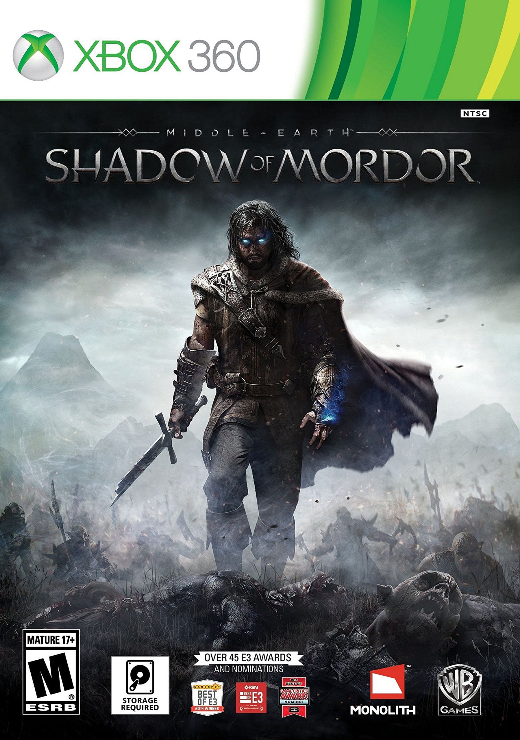 Middle Earth Shadow of Mordor Xbox 360 - Very Good