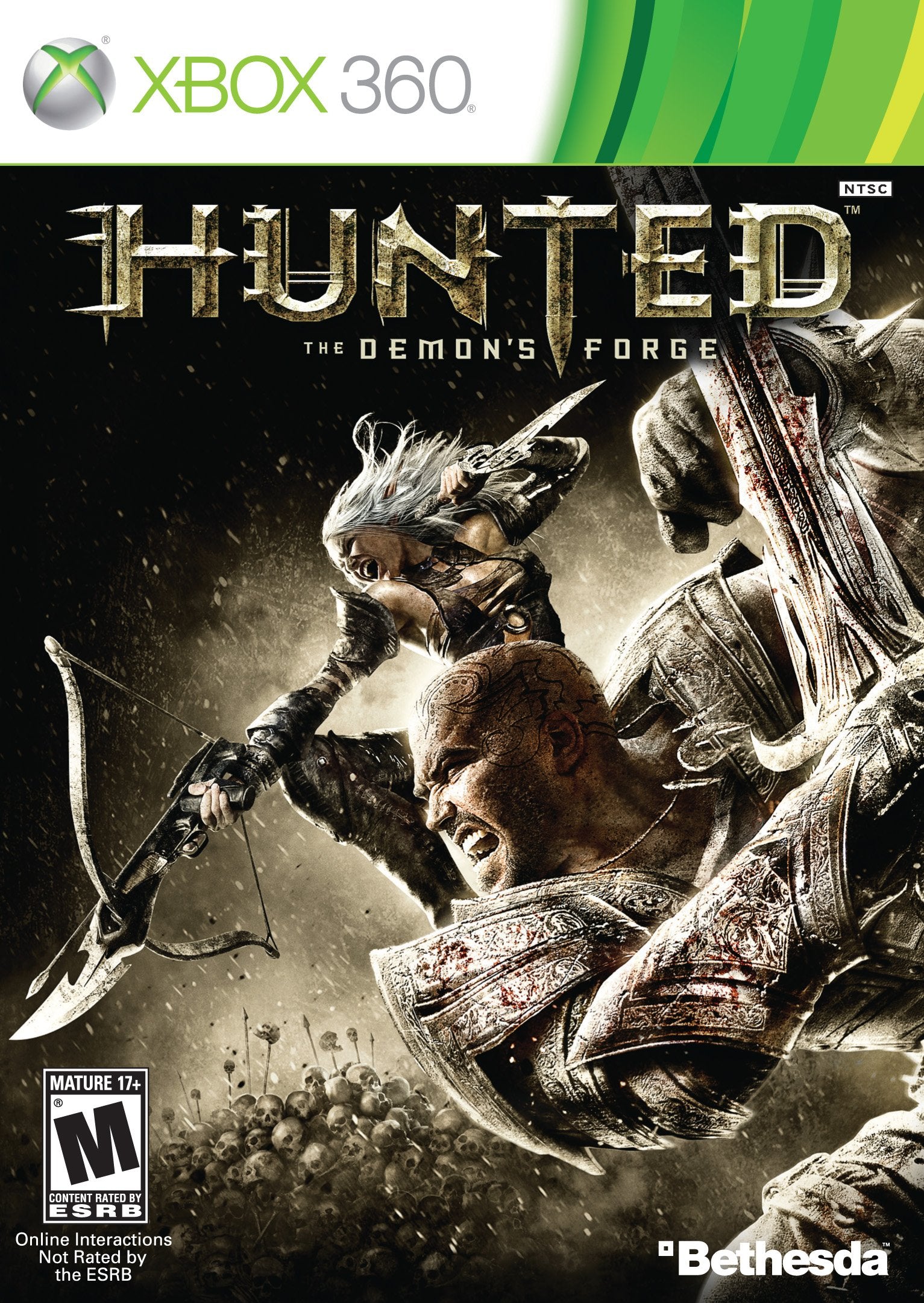 Hunted The Demon's Forge Xbox 360 AD Complete CIB - Very Good