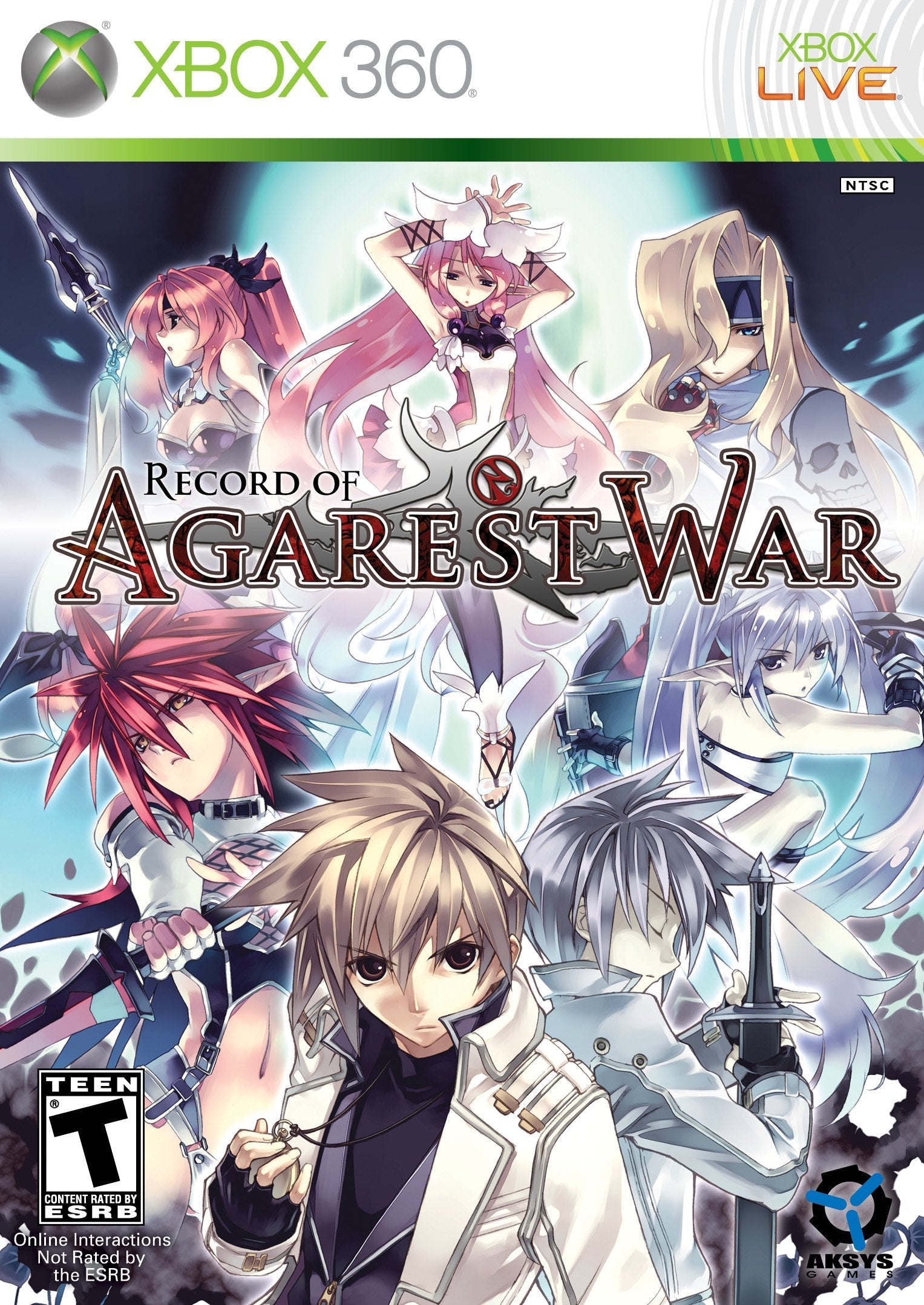 Record of Agarest War Xbox 360 + Soundtrack - Very Good