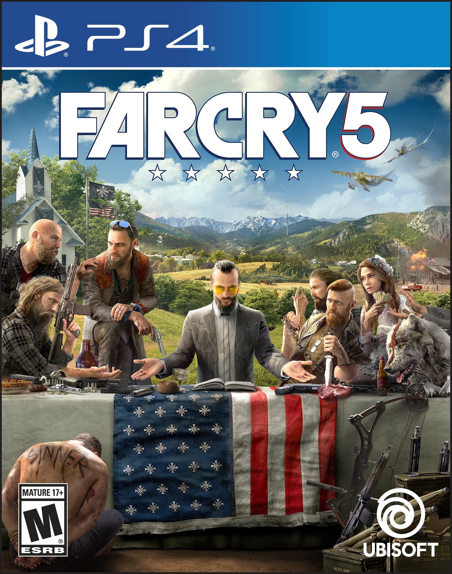 Far Cry 5 PS4 PlayStation 4 - Like New