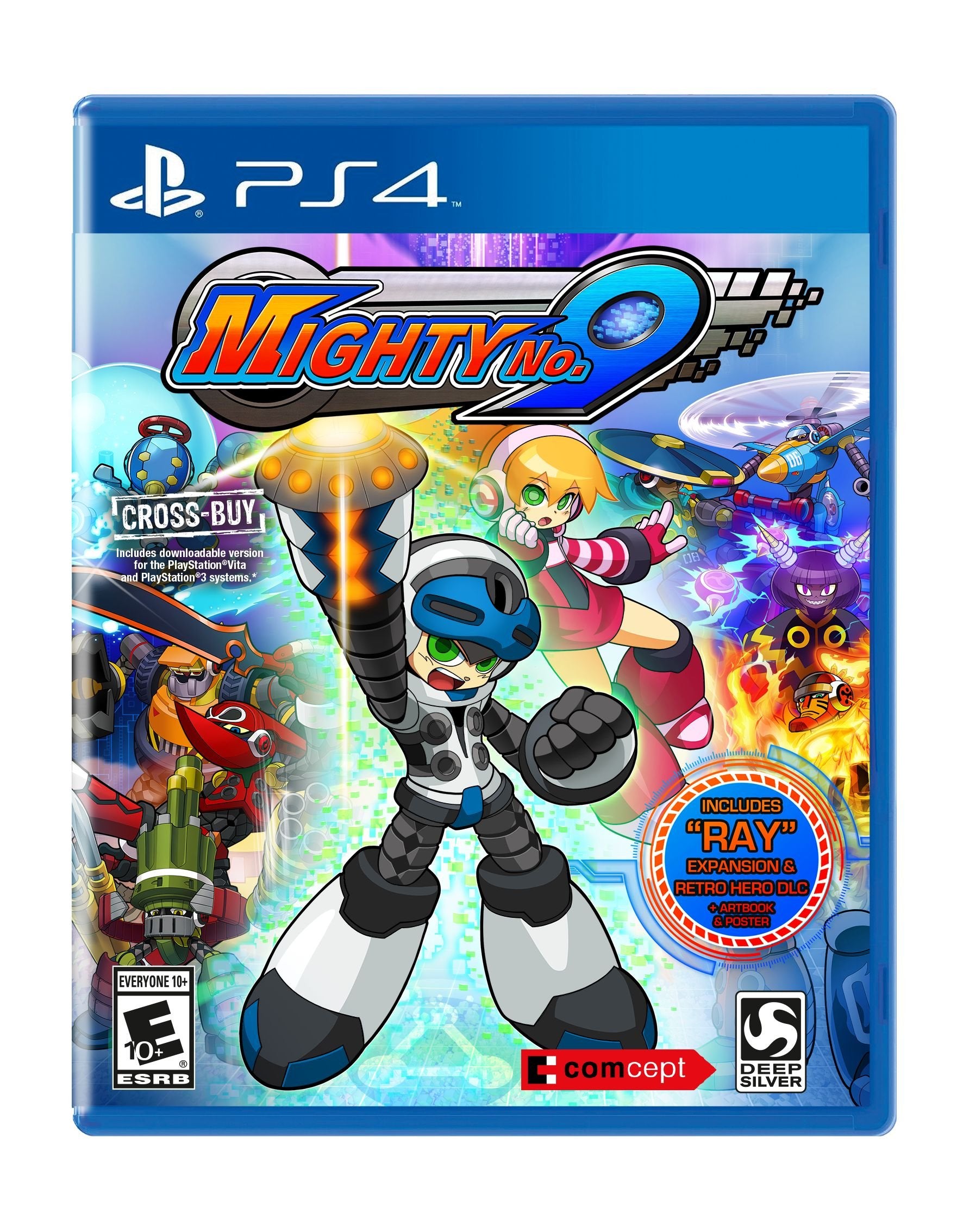 Mighty No. 9 PS4 PlayStation 4 AD - Very Good