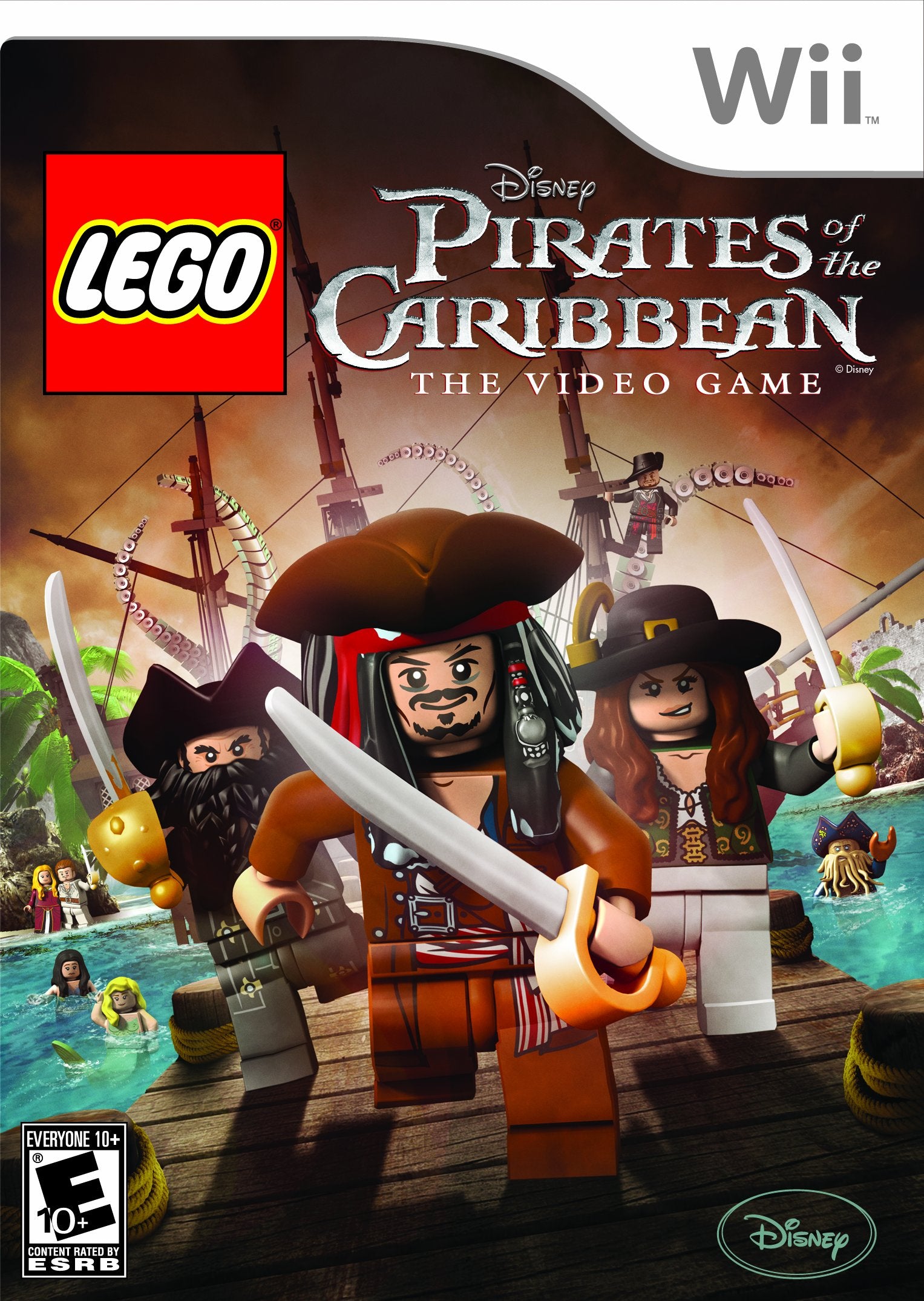 LEGO Pirates of the Caribbean Nintendo Wii Complete - Excellent