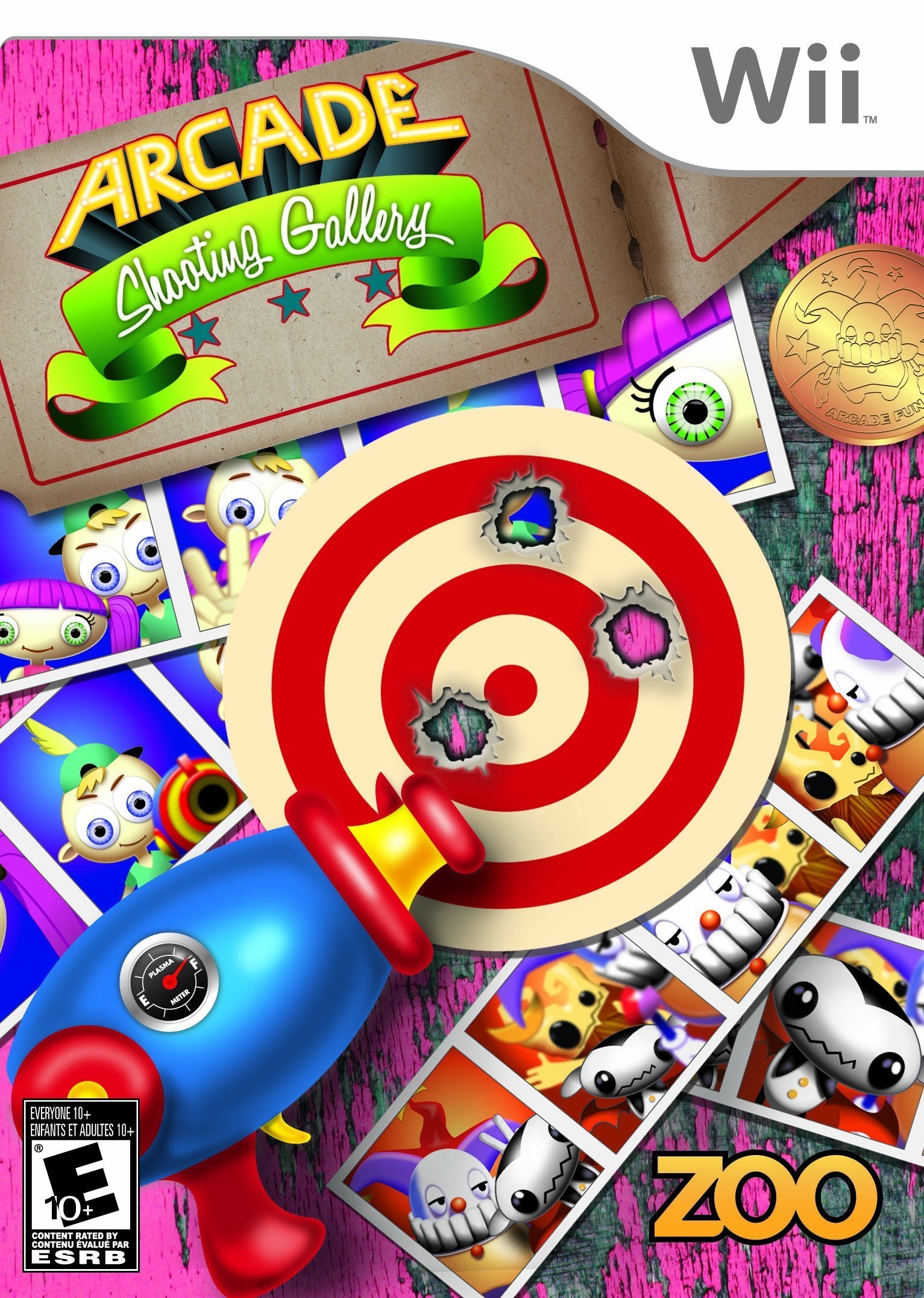 Arcade Shooting Gallery Nintendo Wii Complete - Excellent