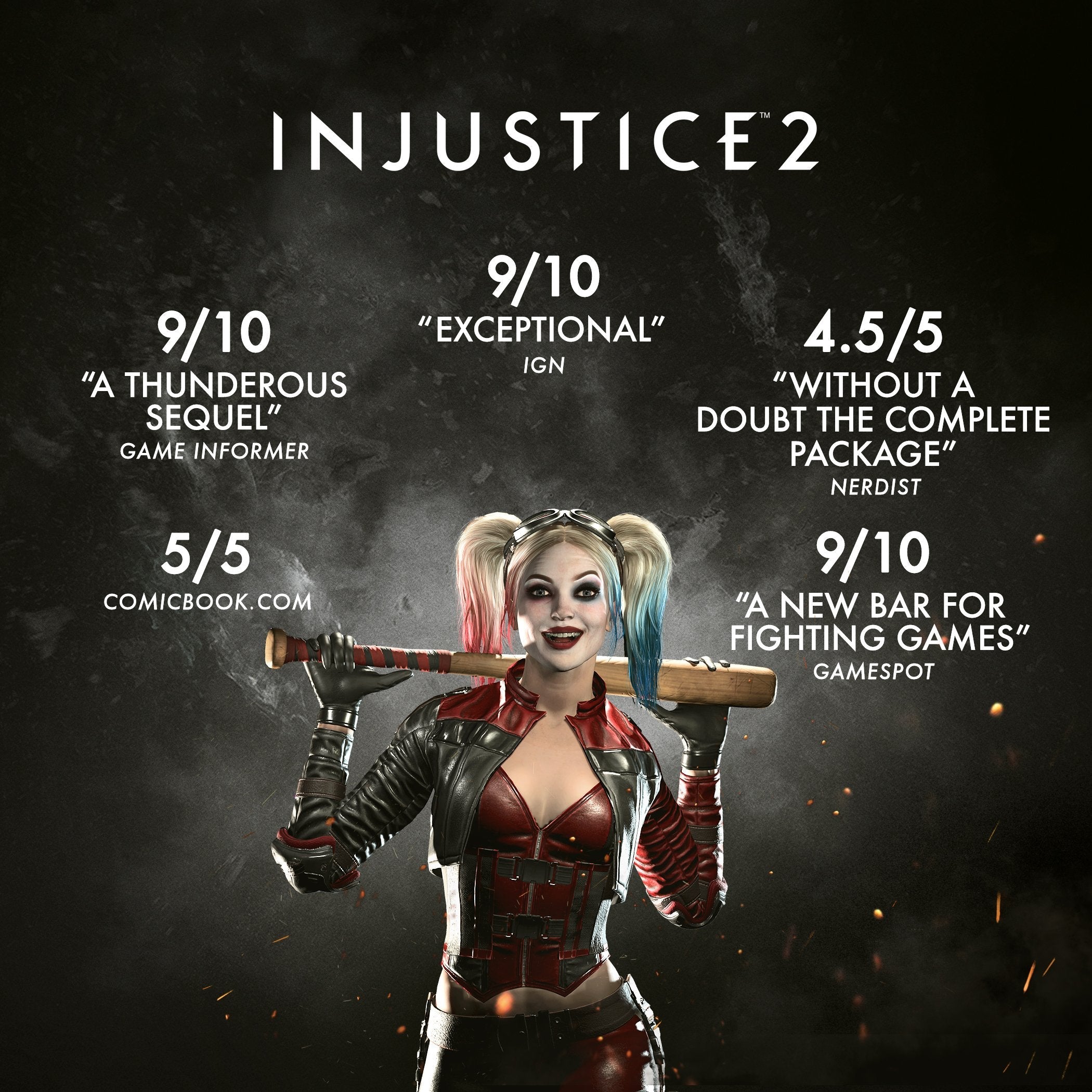 Injustice 2 PS4 PlayStation 4 DD - Very Good