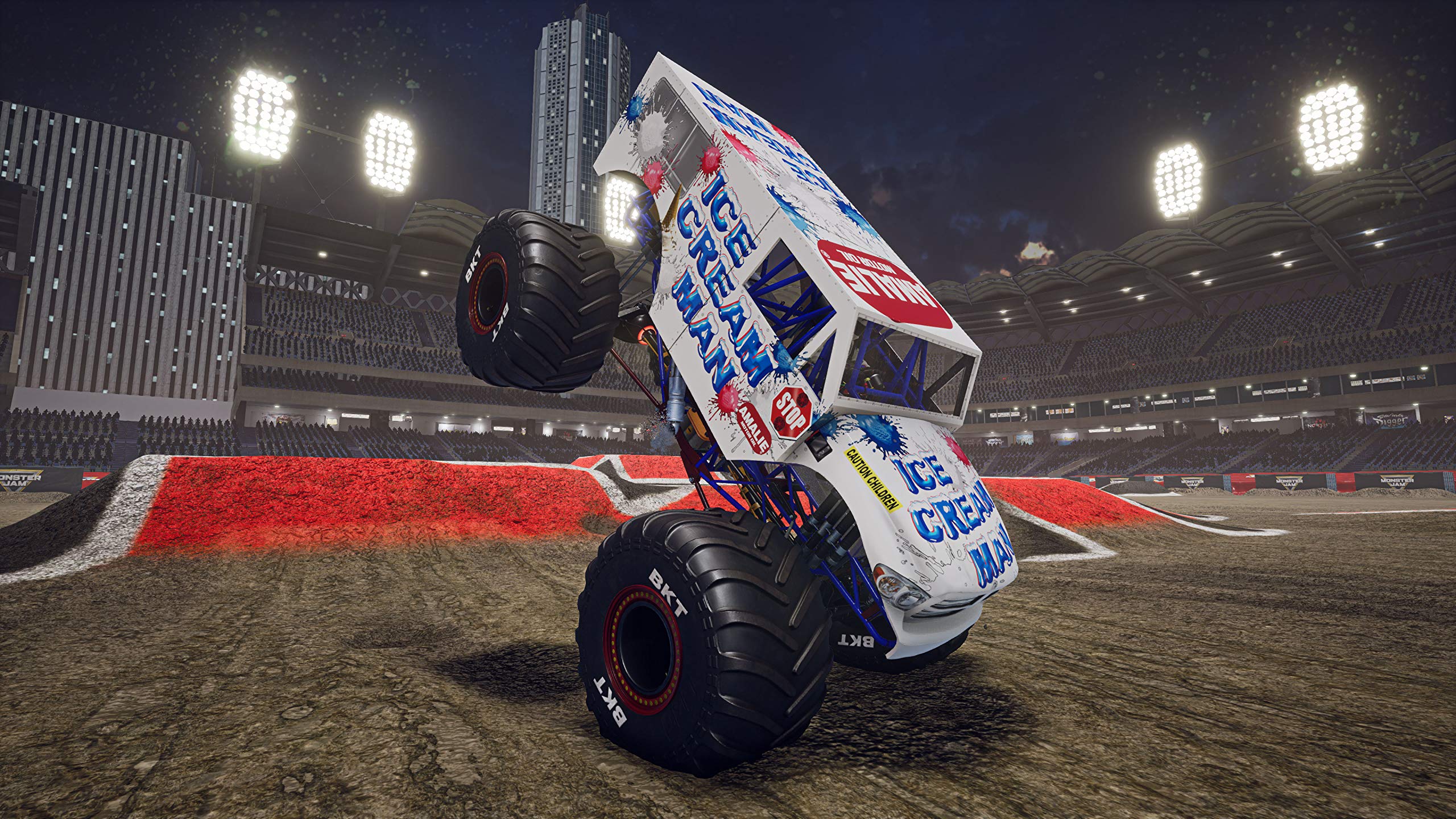Monster Jam Steel Titans 2 PS4 PlayStation 4 AD Complete CIB - Very Good