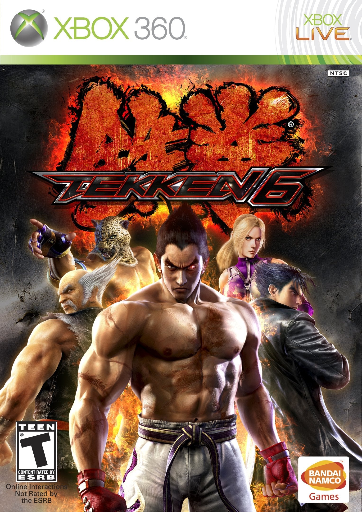 Tekken 6 Xbox 360 AD Complete CIB - Very Good