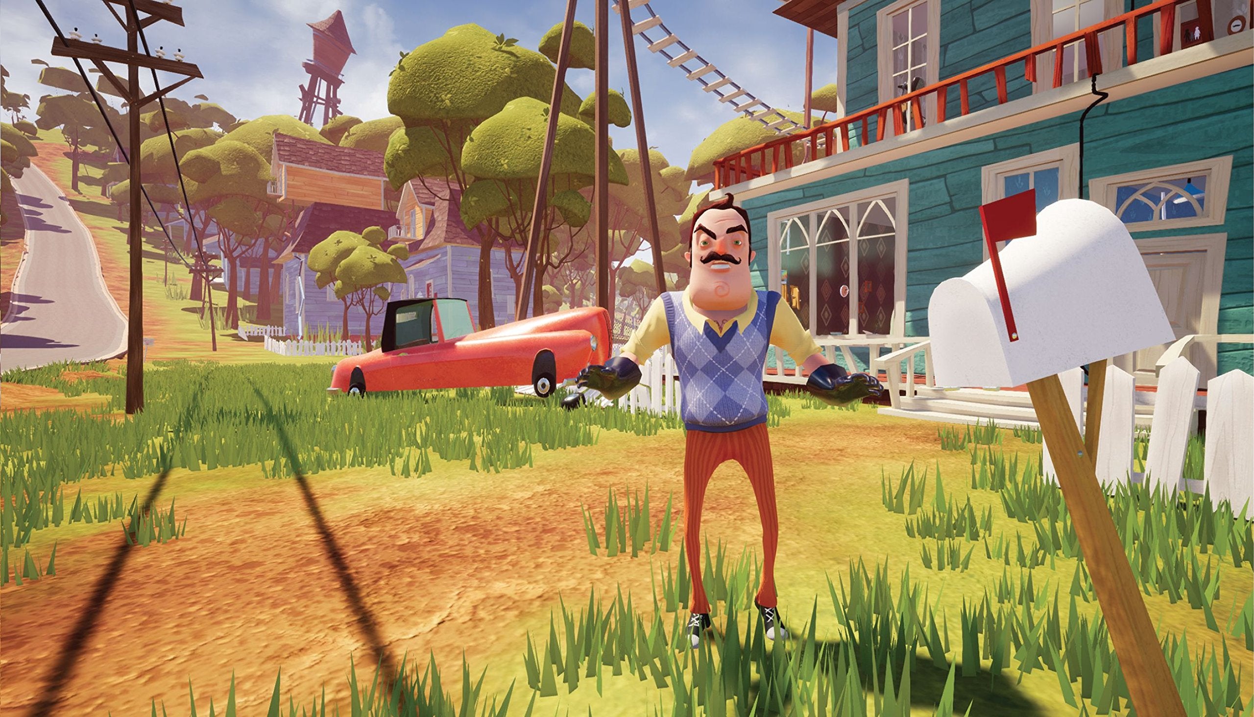 Hello Neighbor Xbox One AD Complete CIB - Very Good