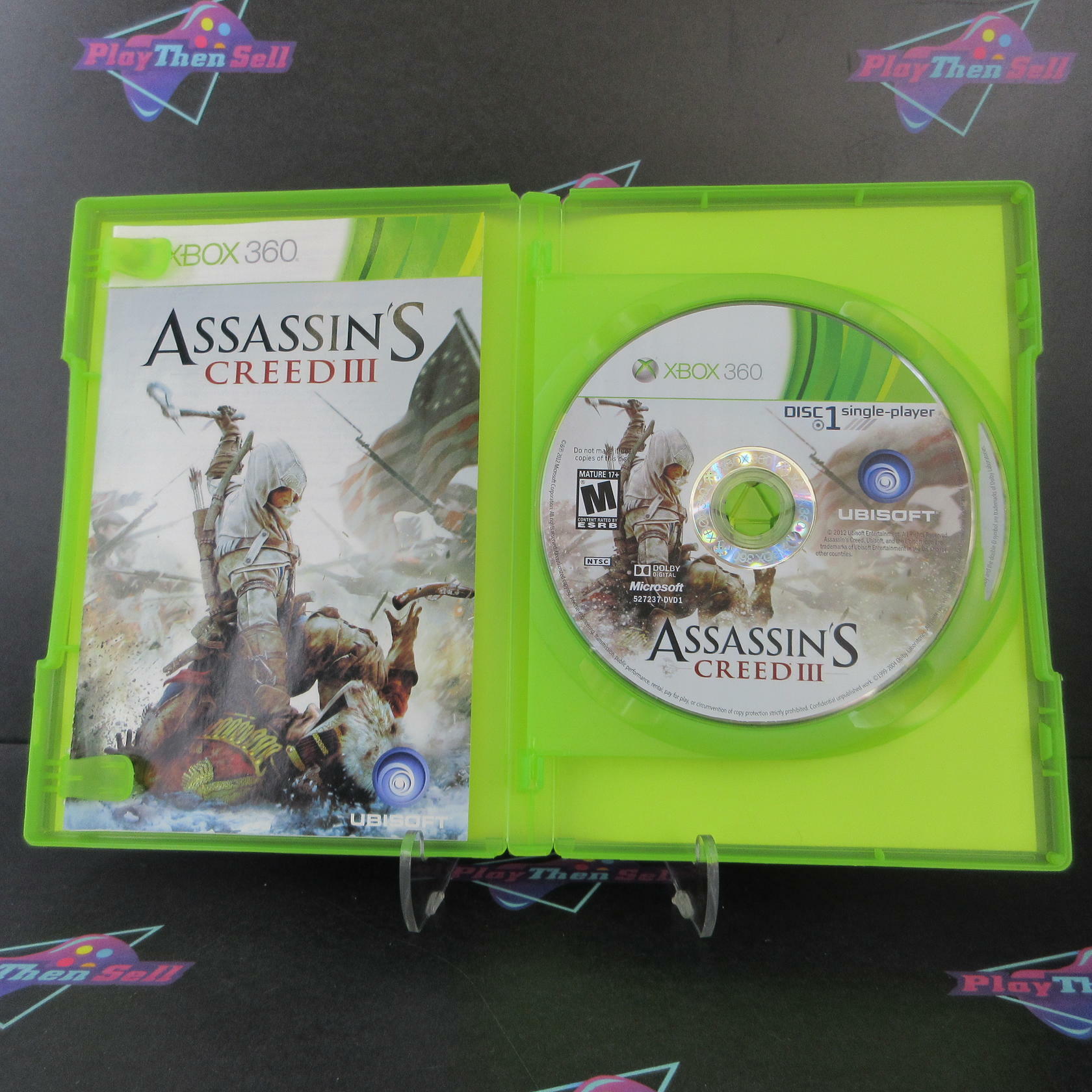Assassin's Creed III (3) Xbox 360 Complete - Excellent