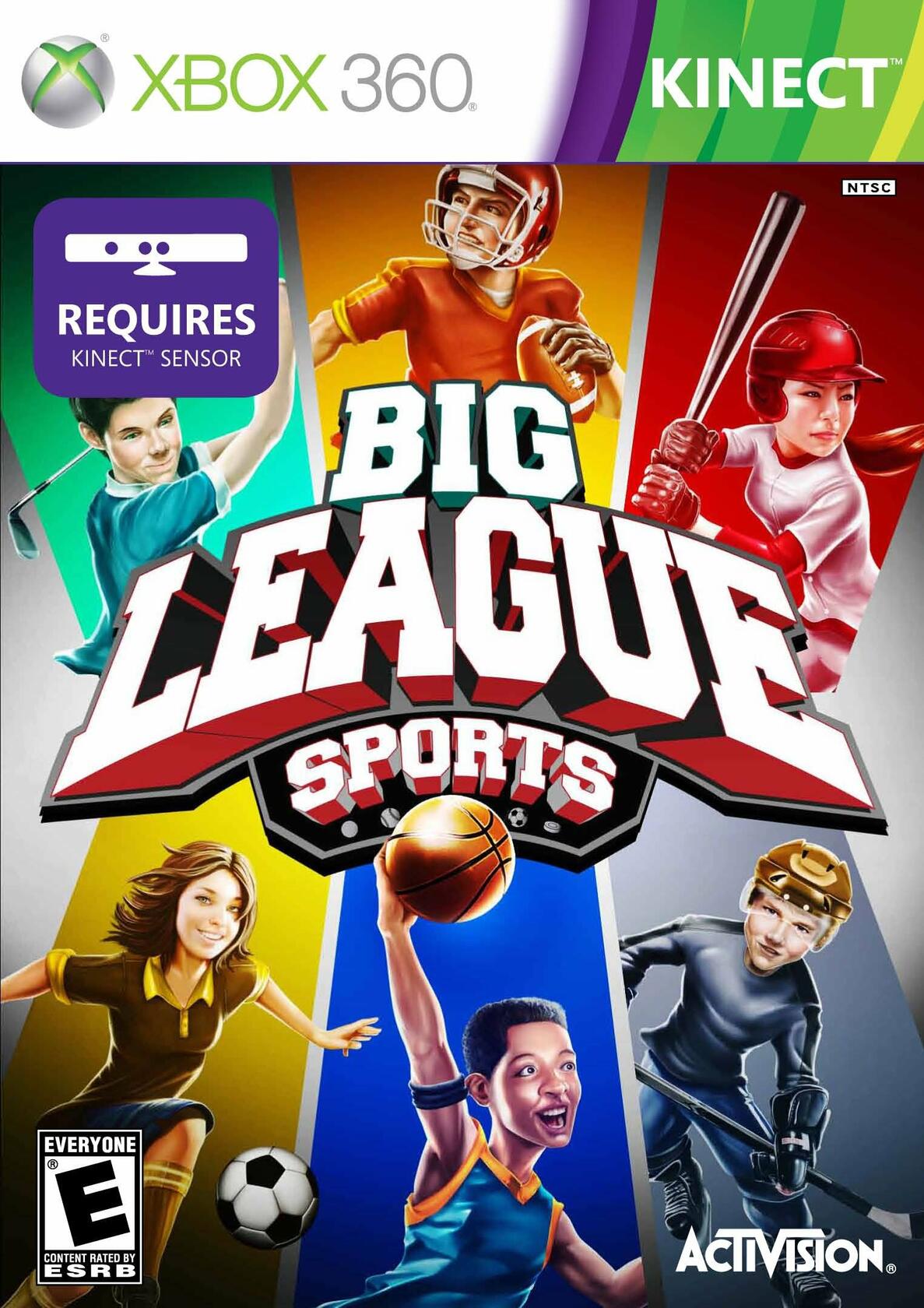 Big League Sports for Kinect Xbox 360 Complete - Excellent