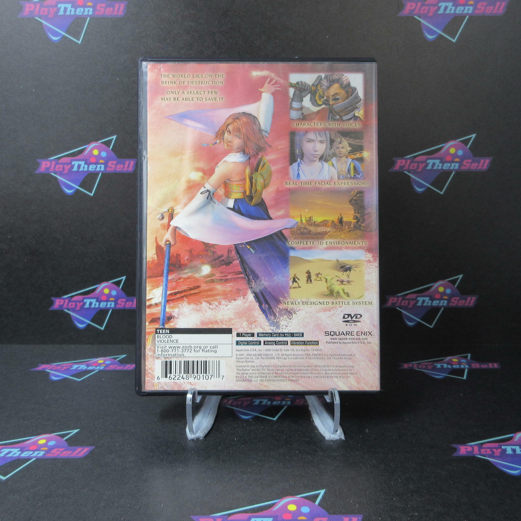 Final Fantasy X (10) PS2 PlayStation 2 GH + Reg Complete - Very Good