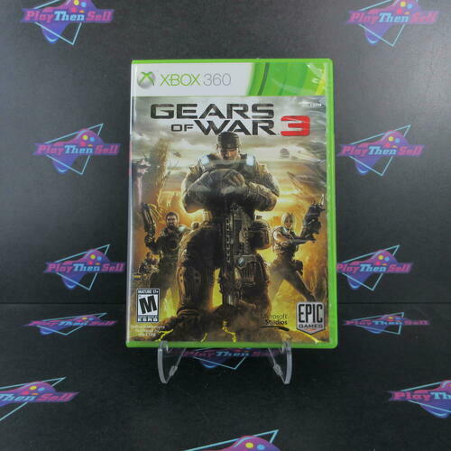 Gears of War 3 Xbox 360 Complete - Excellent