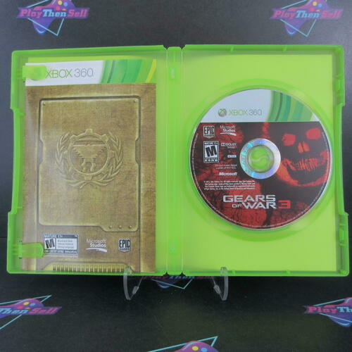 Gears of War 3 Xbox 360 Complete - Excellent