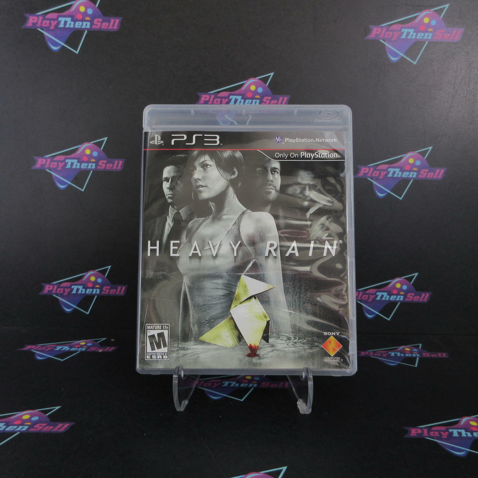 Heavy Rain PS3 PlayStation 3 AD/NM - Very Good