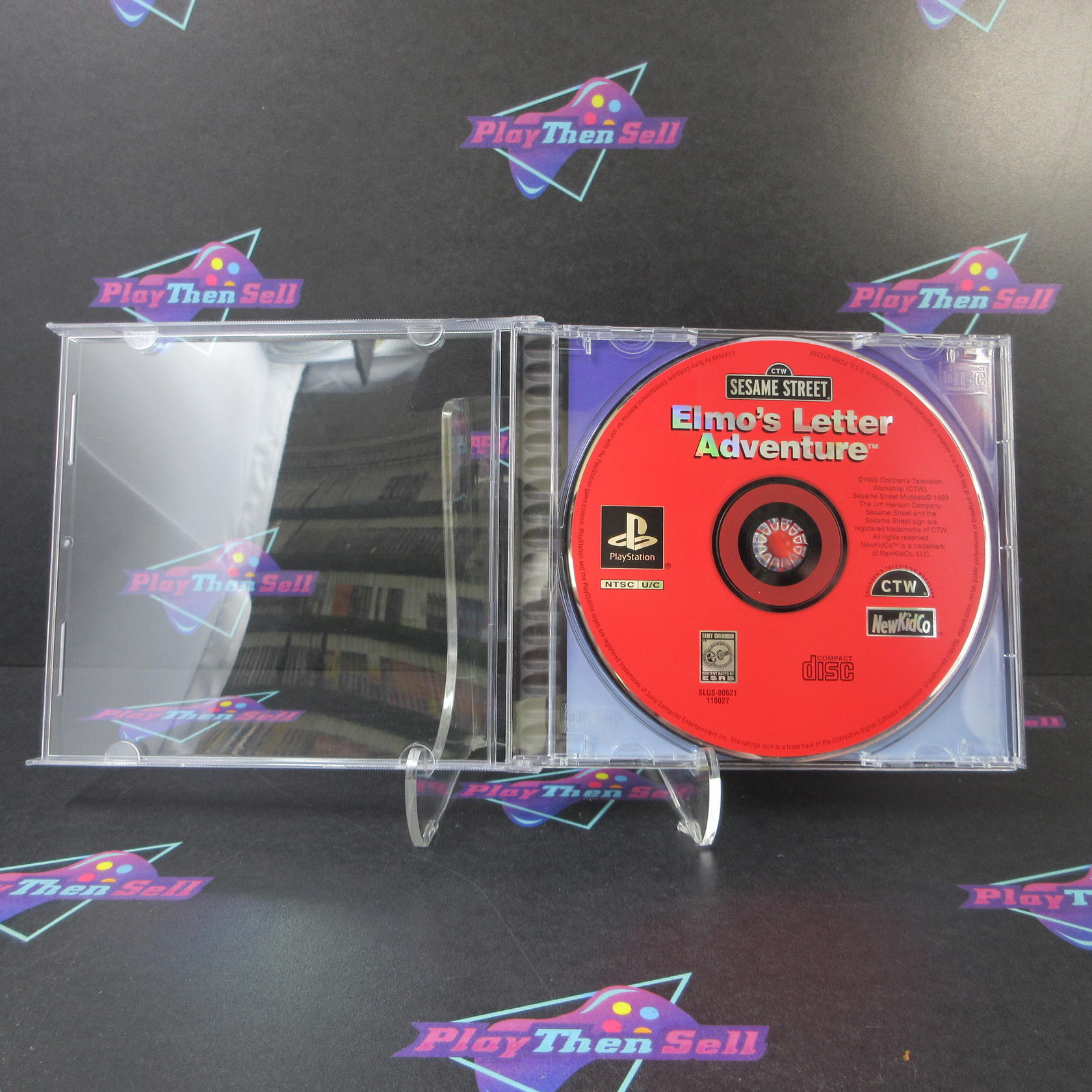 Elmo's Letter Adventure PS1 PlayStation 1 - Very Good