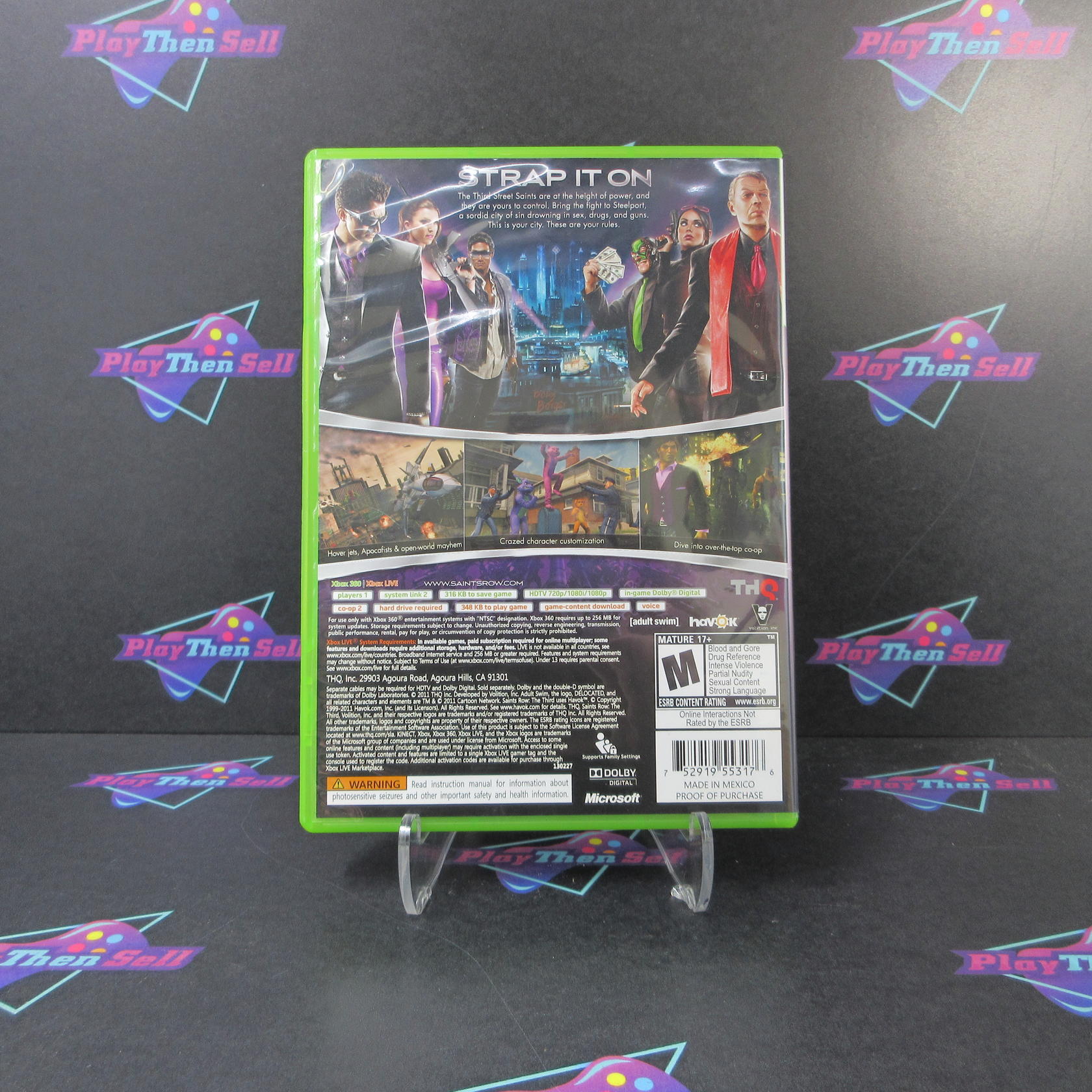 Saints Row The Third Xbox 360 - Very Good