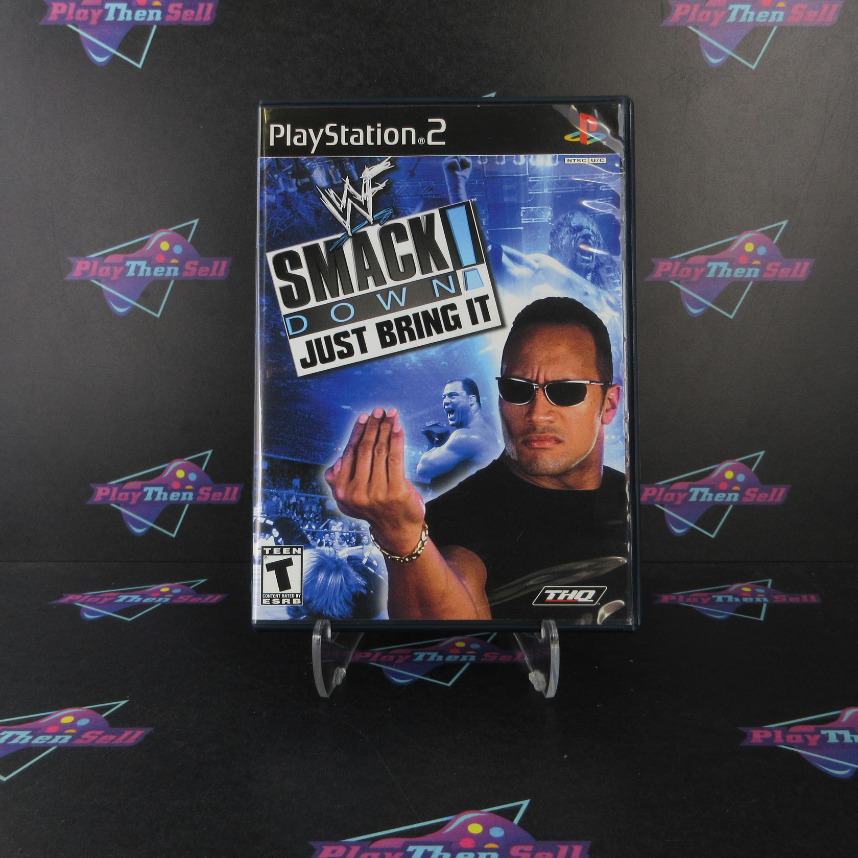 WWE Smackdown Just Bring It! PS2 PlayStation 2 Complete - Excellent