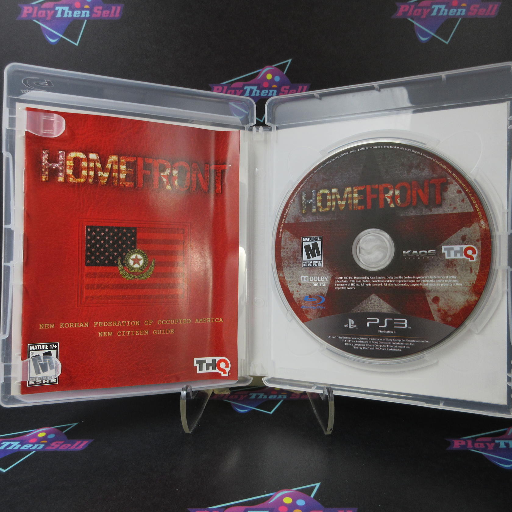 Homefront PS3 PlayStation 3 Complete CIB - Excellent