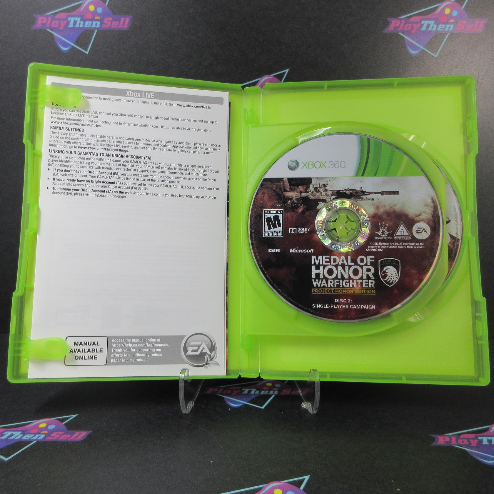 Medal of Honor Warfighter Project Honor Edition Xbox 360 AD + DVD Complete CIB - Very Good