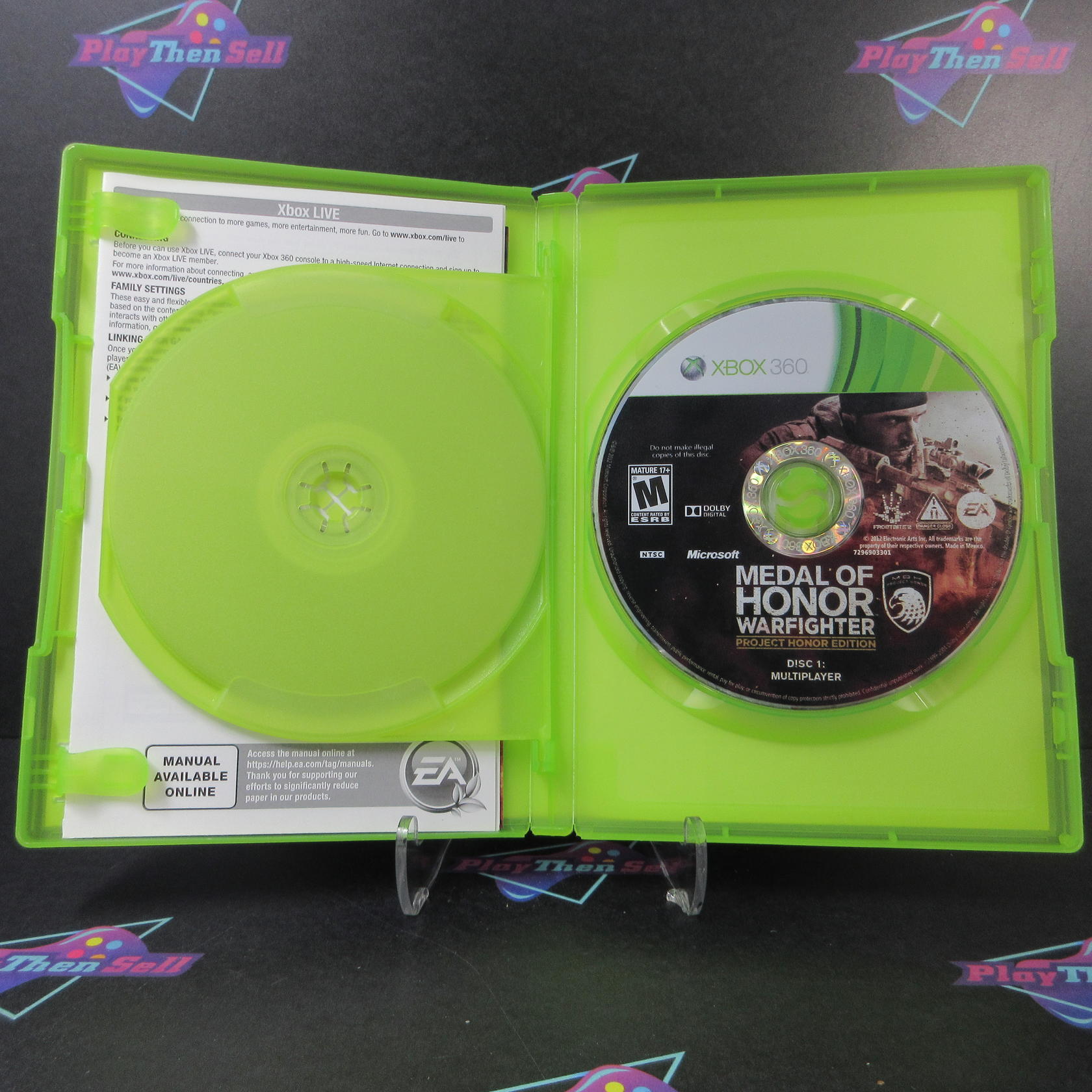 Medal of Honor Warfighter Project Honor Edition Xbox 360 AD + DVD Complete CIB - Very Good