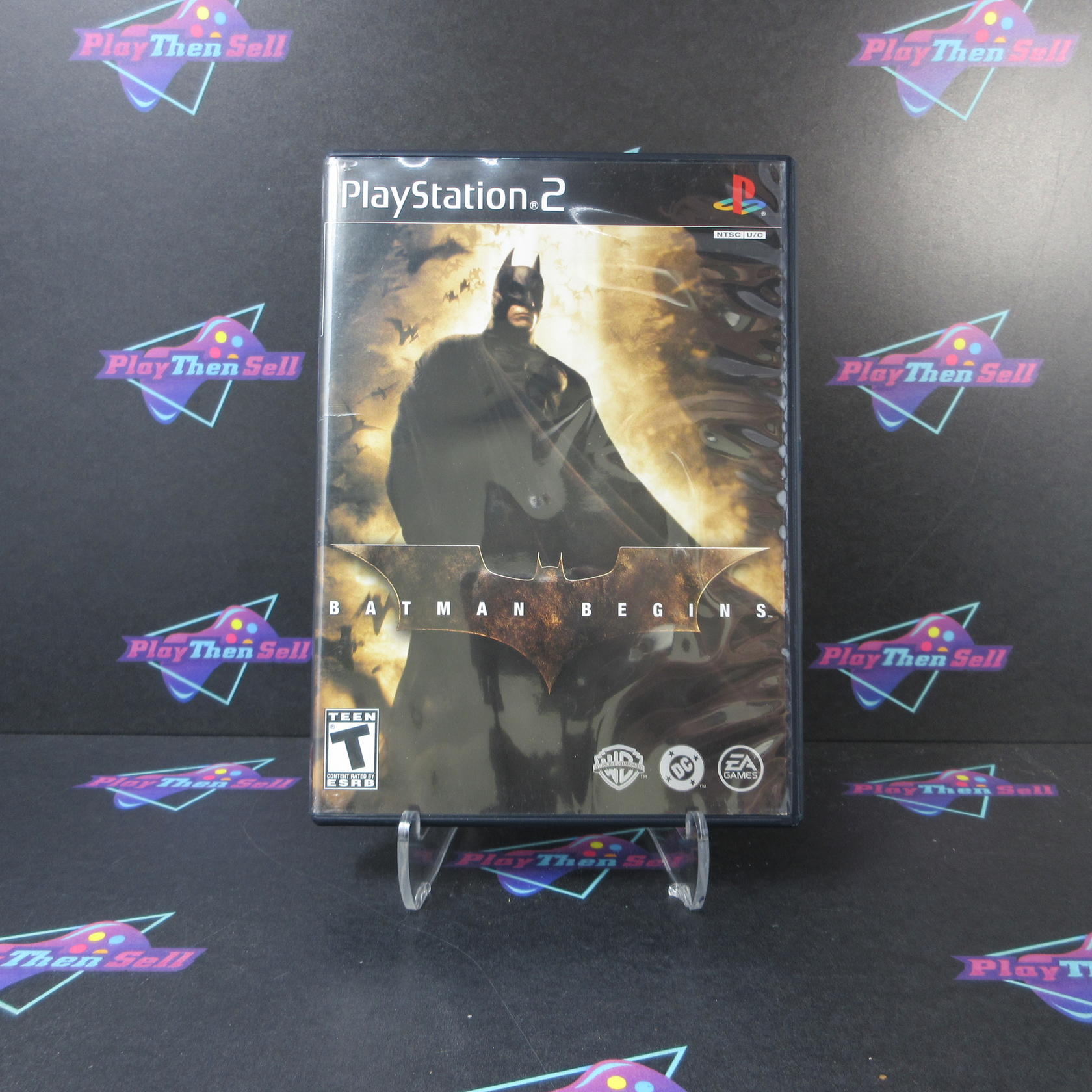 Batman Begins PS2 PlayStation 2 DD/NM - Very Good