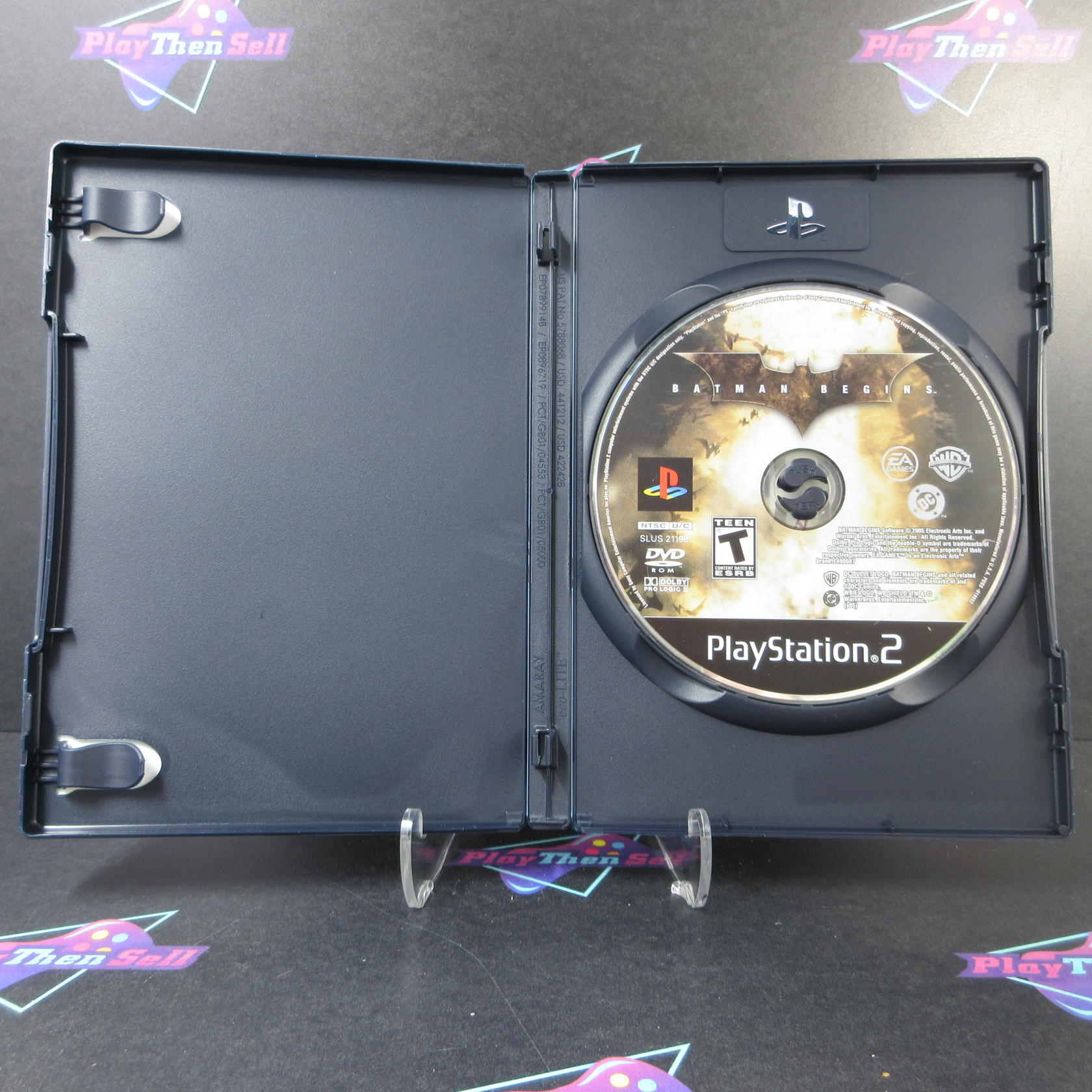 Batman Begins PS2 PlayStation 2 DD/NM - Very Good