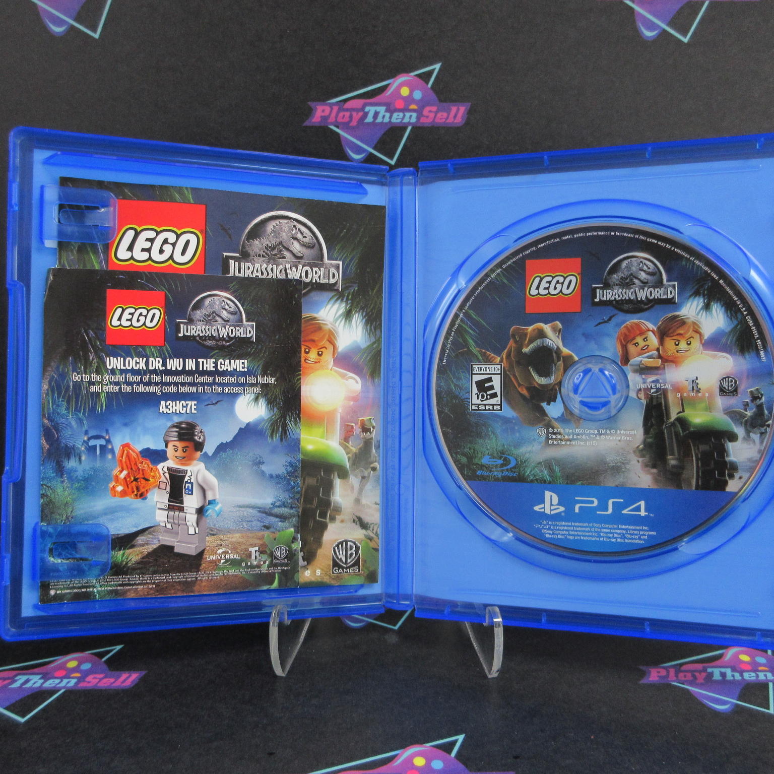LEGO Jurassic World PS4 PlayStation 4 - Like New
