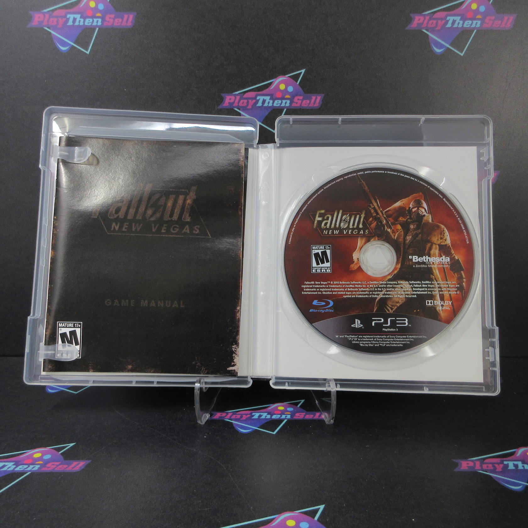 Fallout New Vegas PS3 PlayStation 3 AD Complete CIB - Very Good