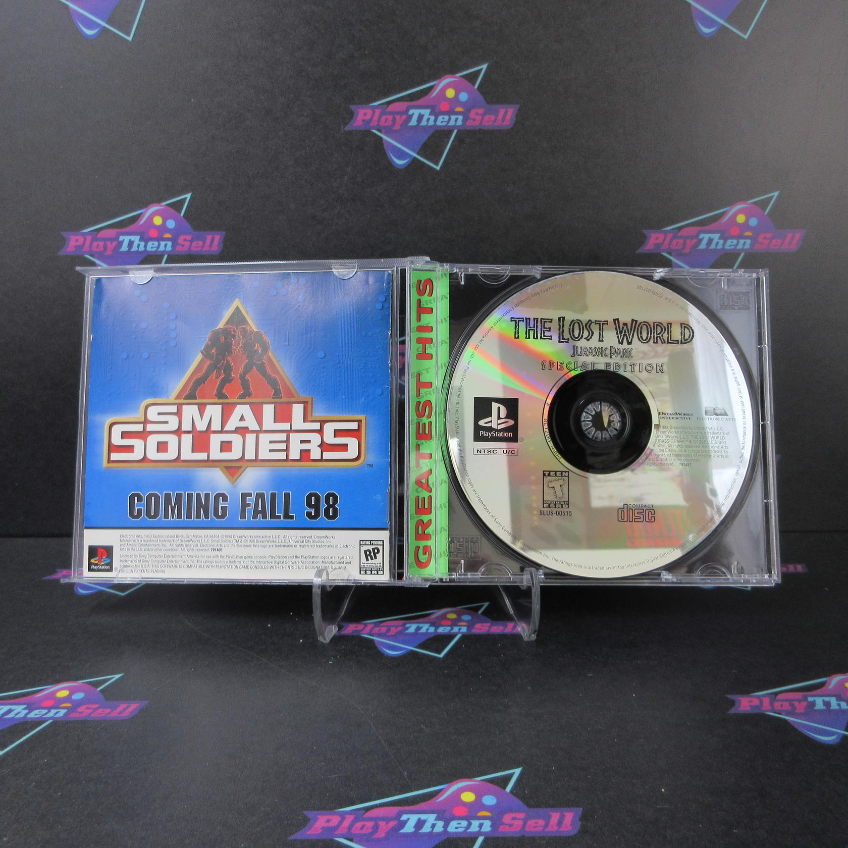 The Lost World Jurassic Park Special Edition GH + Reg PS1 PlayStation 1 MD CIB - Very Good