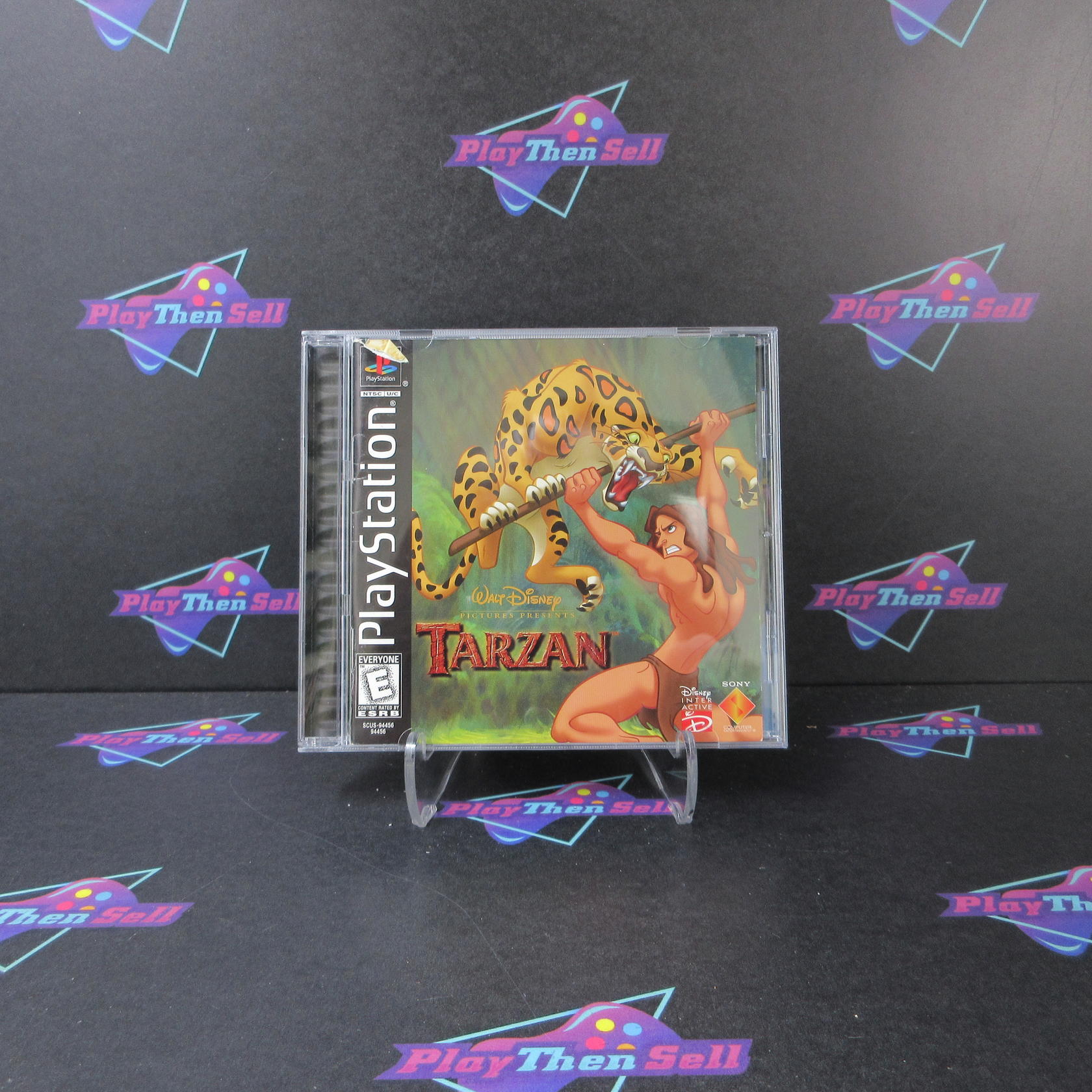 Tarzan PS1 PlayStation 1 MD Complete CIB - Very Good