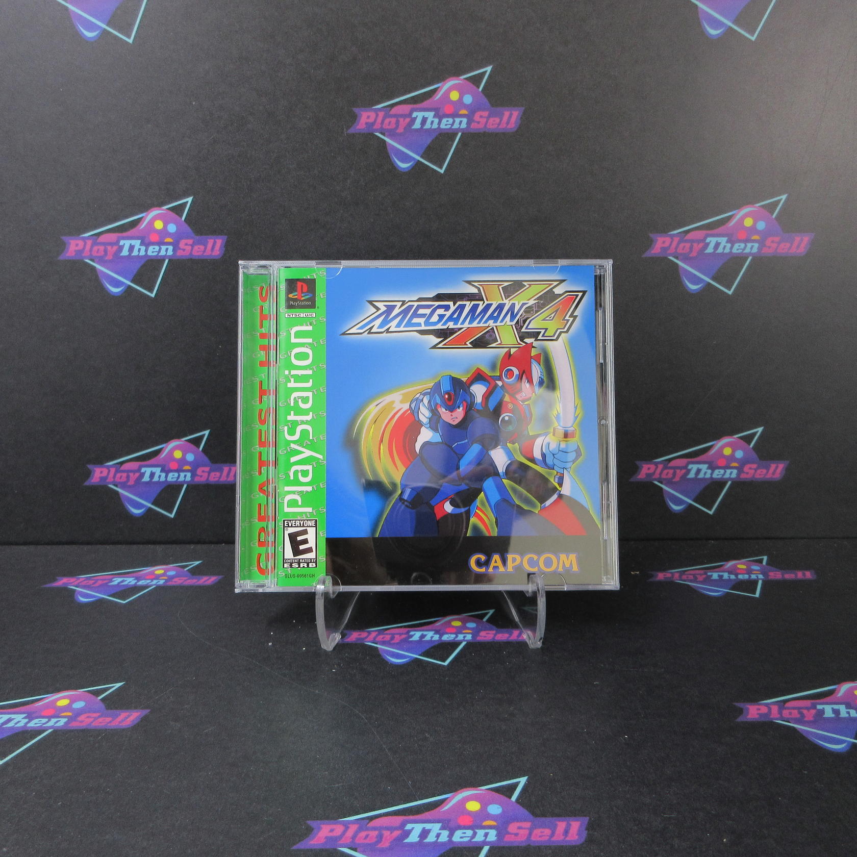 Mega Man X4 PS1 PlayStation 1 Greatest Hits - Like New